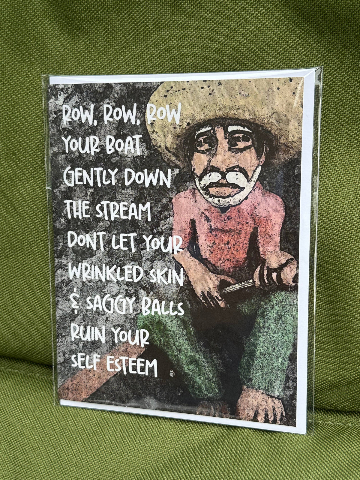 Row Row Row your Boat Greeting Card