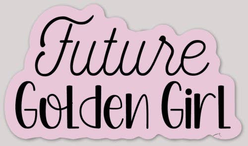 Future Golden Girl Sticker