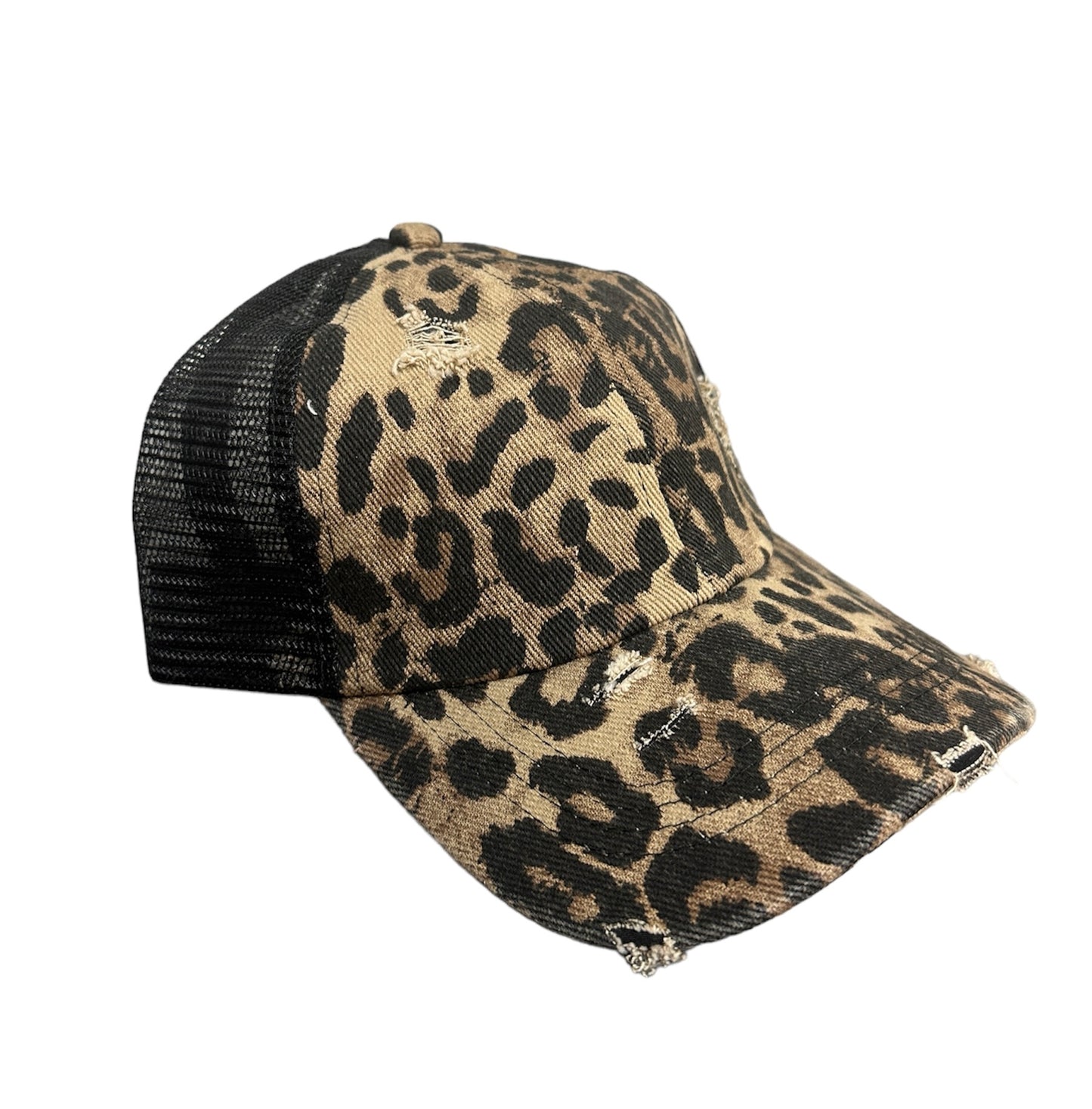 Checkered KC Women's Criss Cross Hat