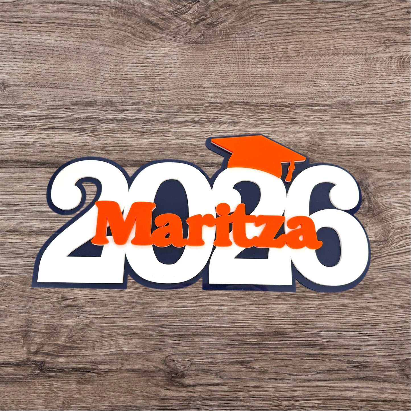 2026 Graduation Personalized Acrylic Name Sign