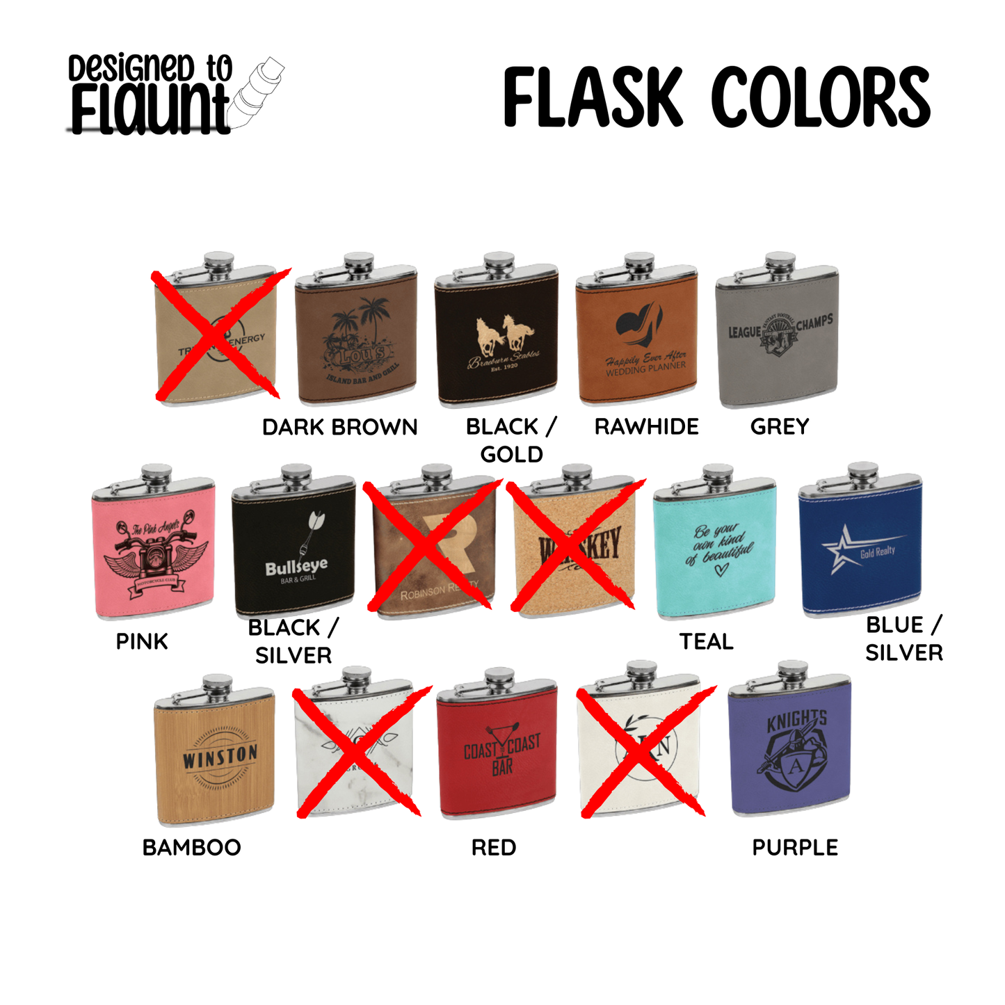 UV Printed Lambeau Drinking Team 6 oz Flask