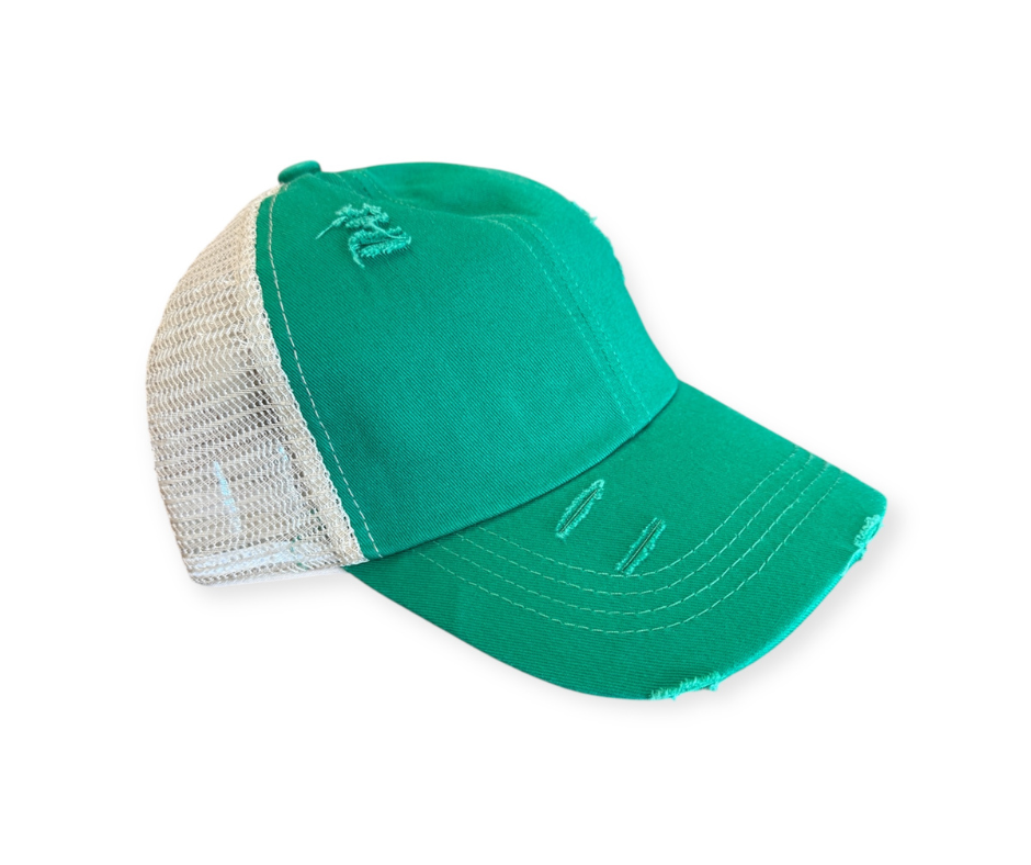 UV Printed Trailer Park Pretty Women's Criss Cross Hat