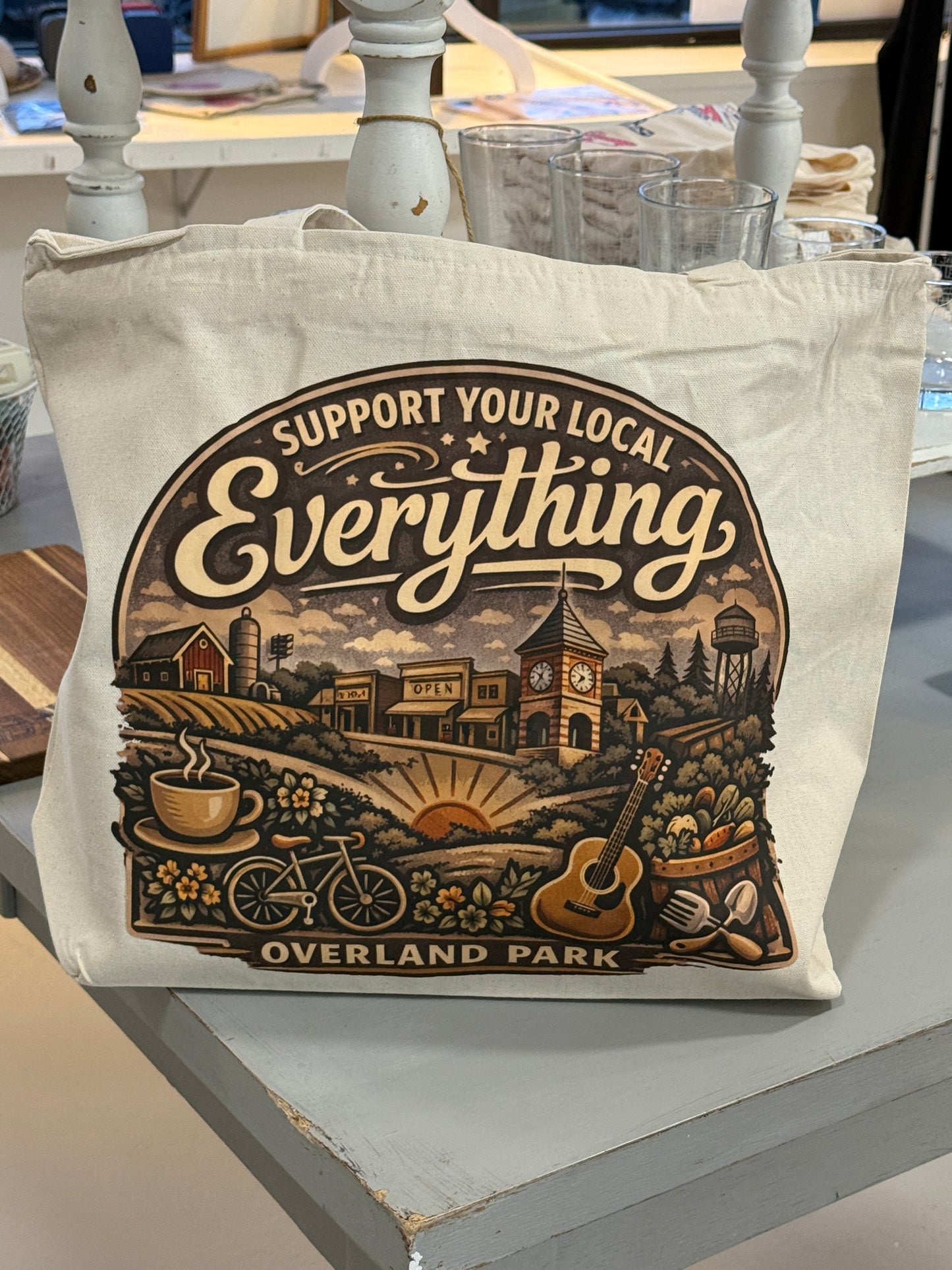 Support Your Local Everything - OP Canvas Bag