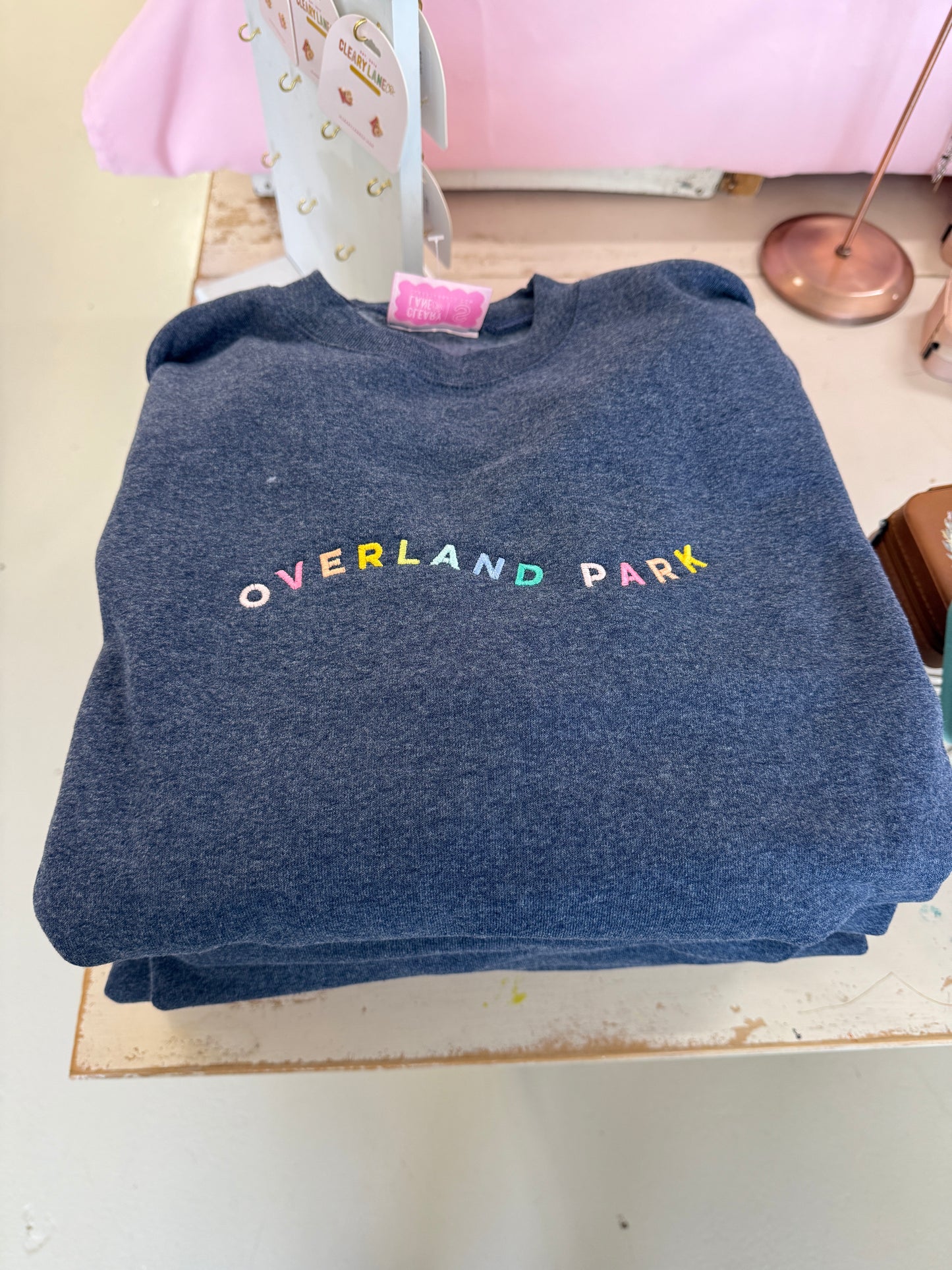Overland Park Embroidered Sweatshirt