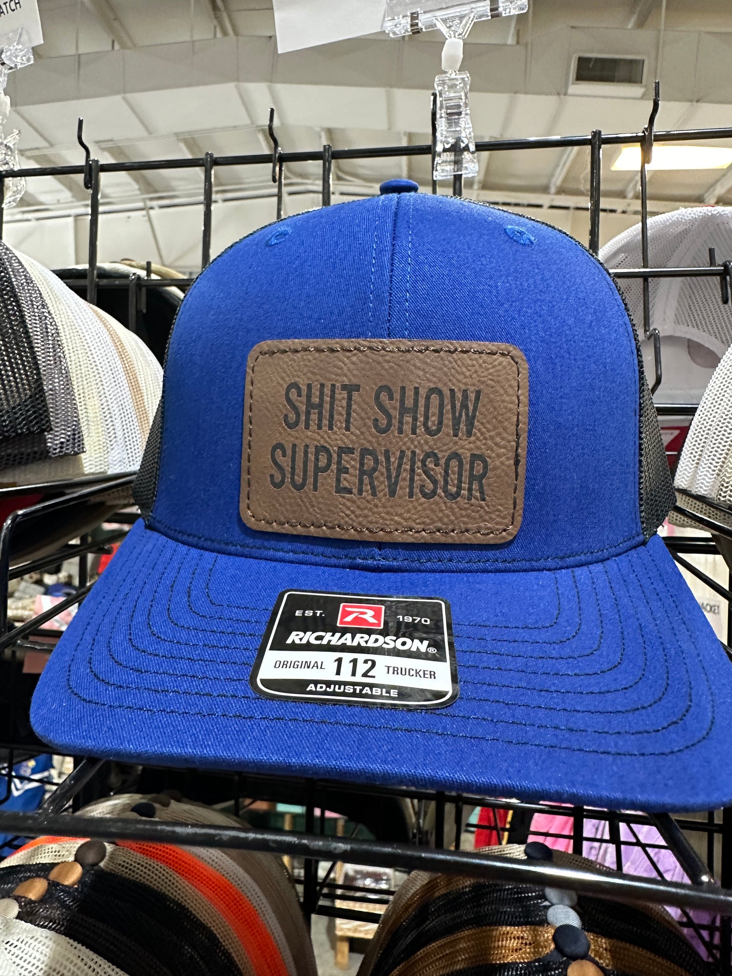 Shit Show Supervisor Men's Richardson 112 Trucker Hat