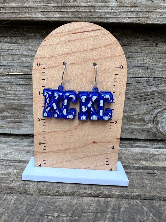 Double Stacked Royals- Inspired Dangle Earrings