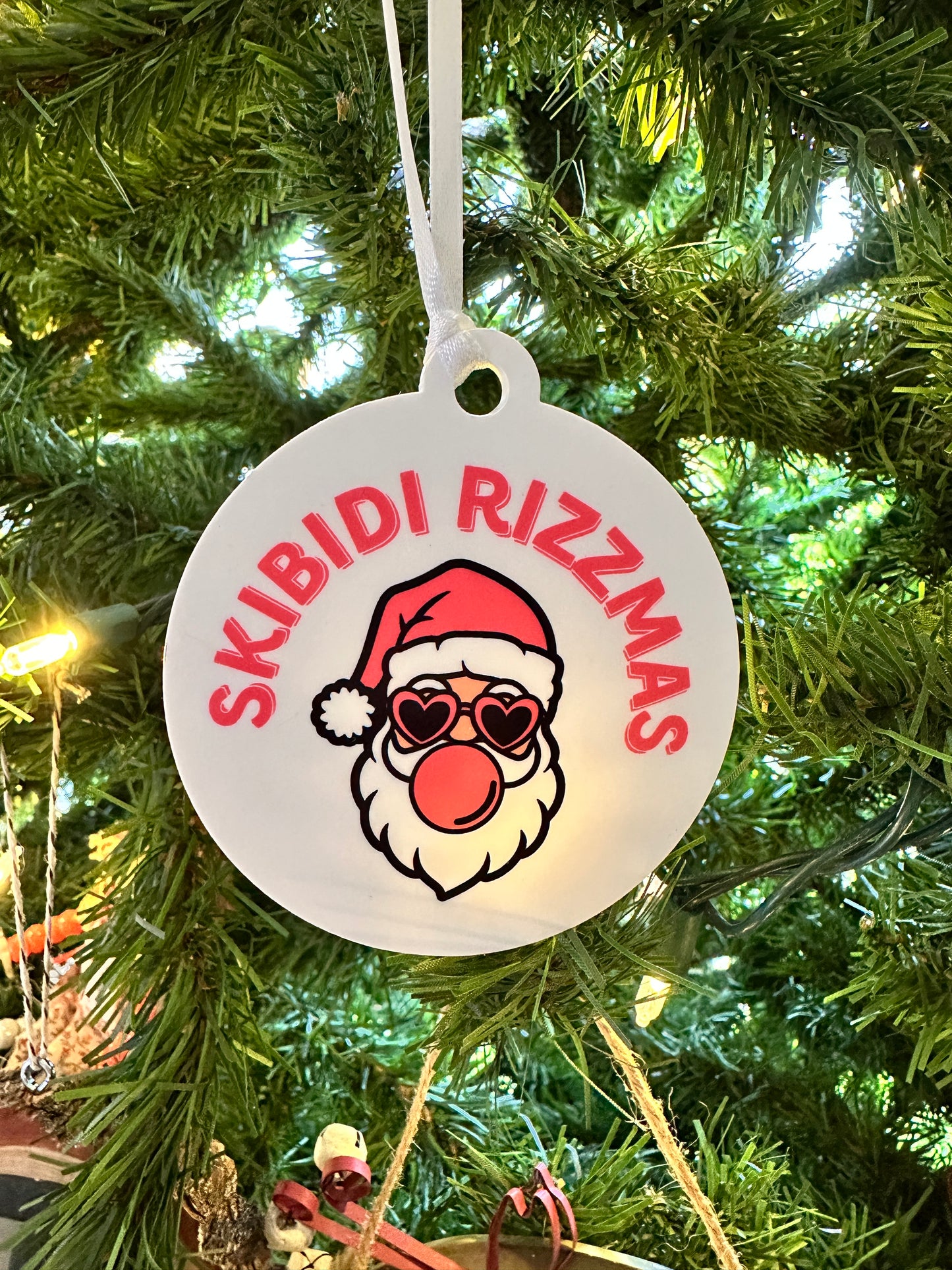Skibidi Rizzmas Ornament