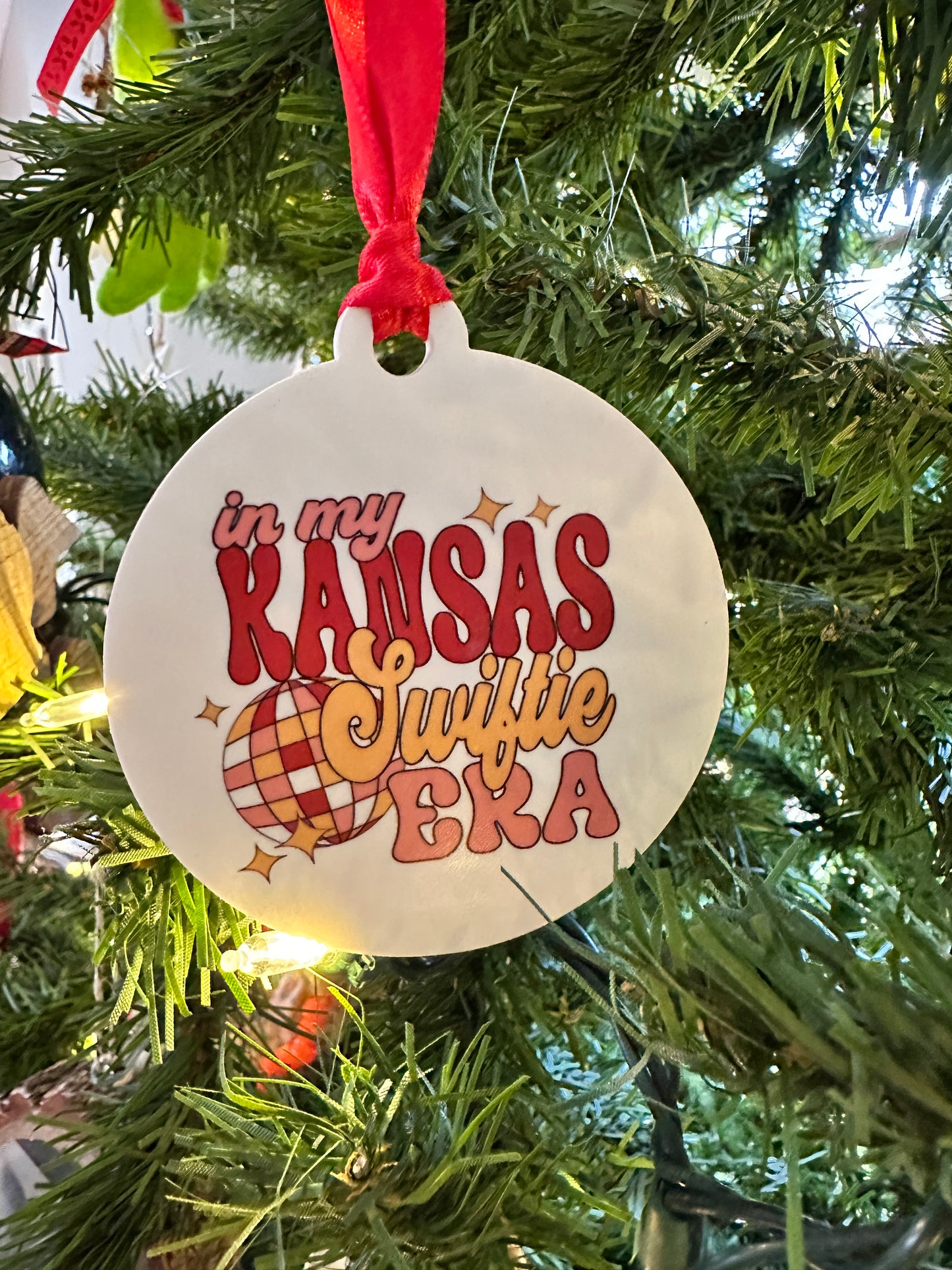 Kansas Swiftie Era Ornament
