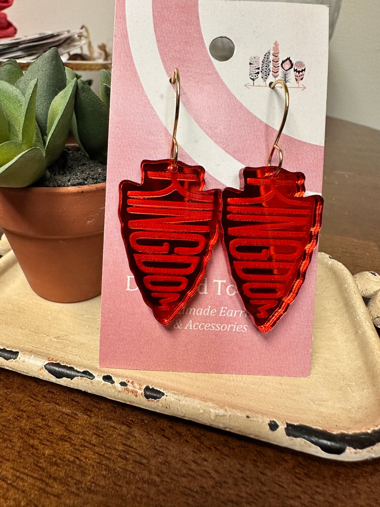 Kingdom Arrowhead Earrings