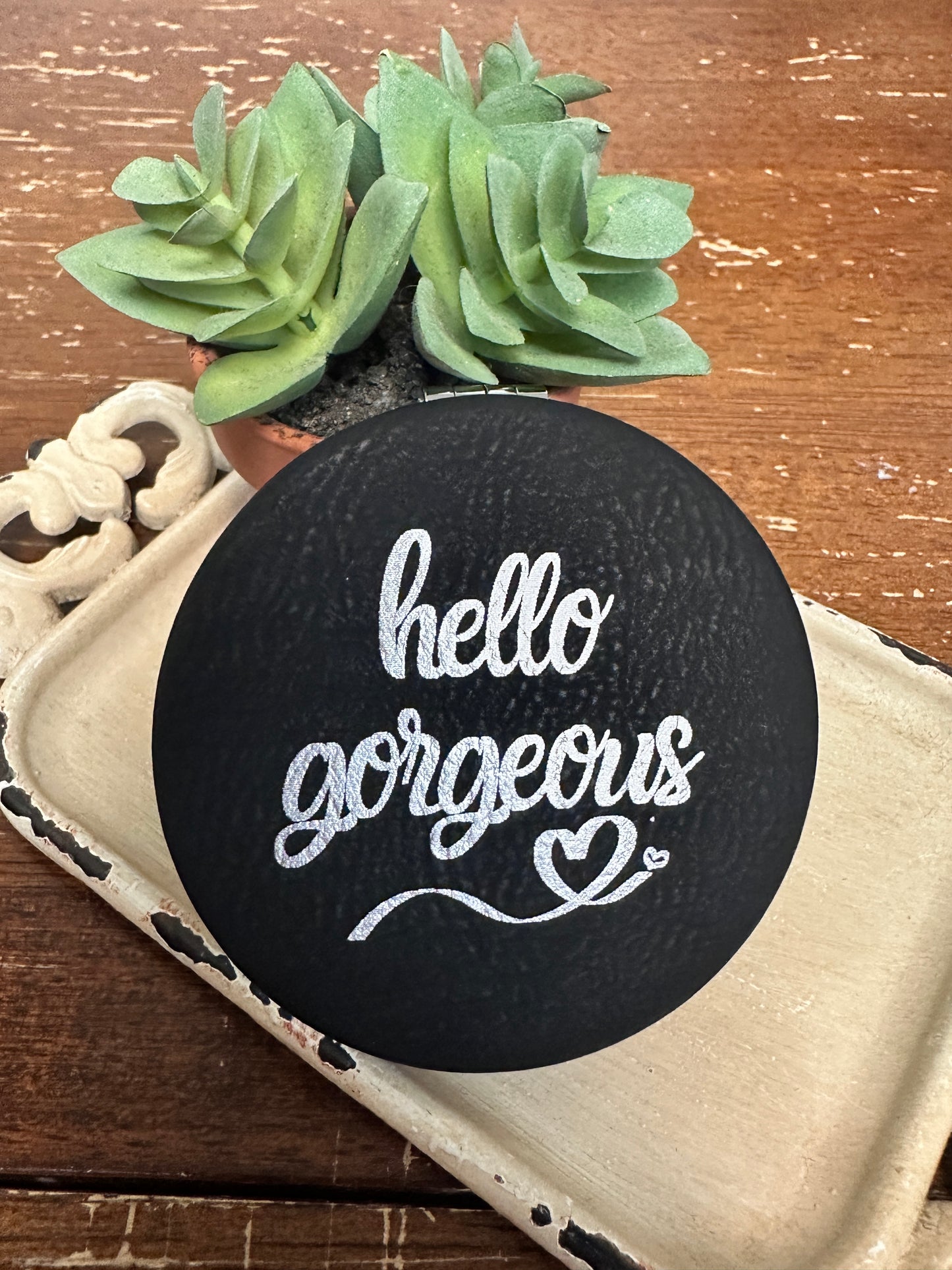 Hello Gorgeous Compact Mirror