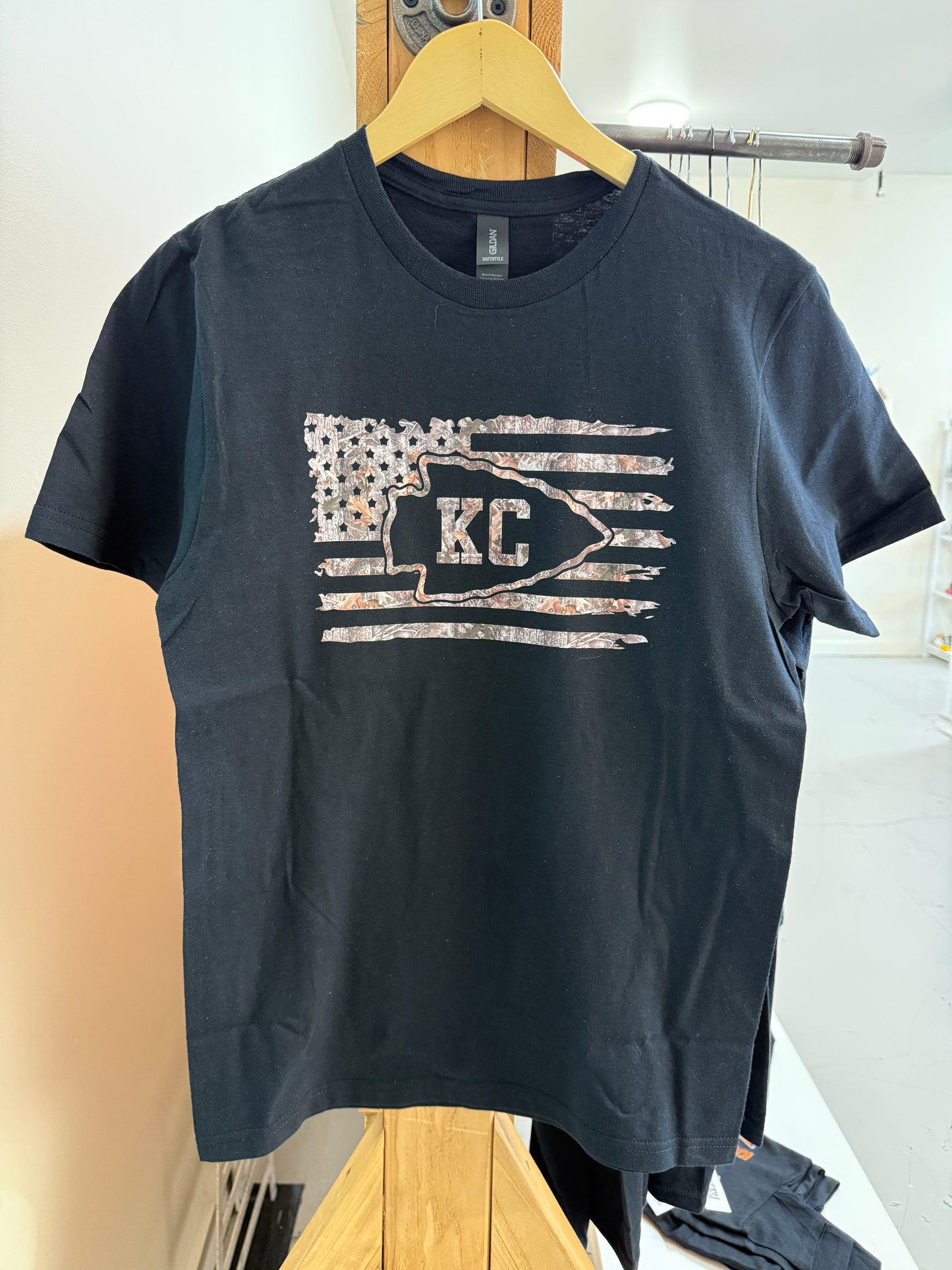 KC Camo Flag Tee