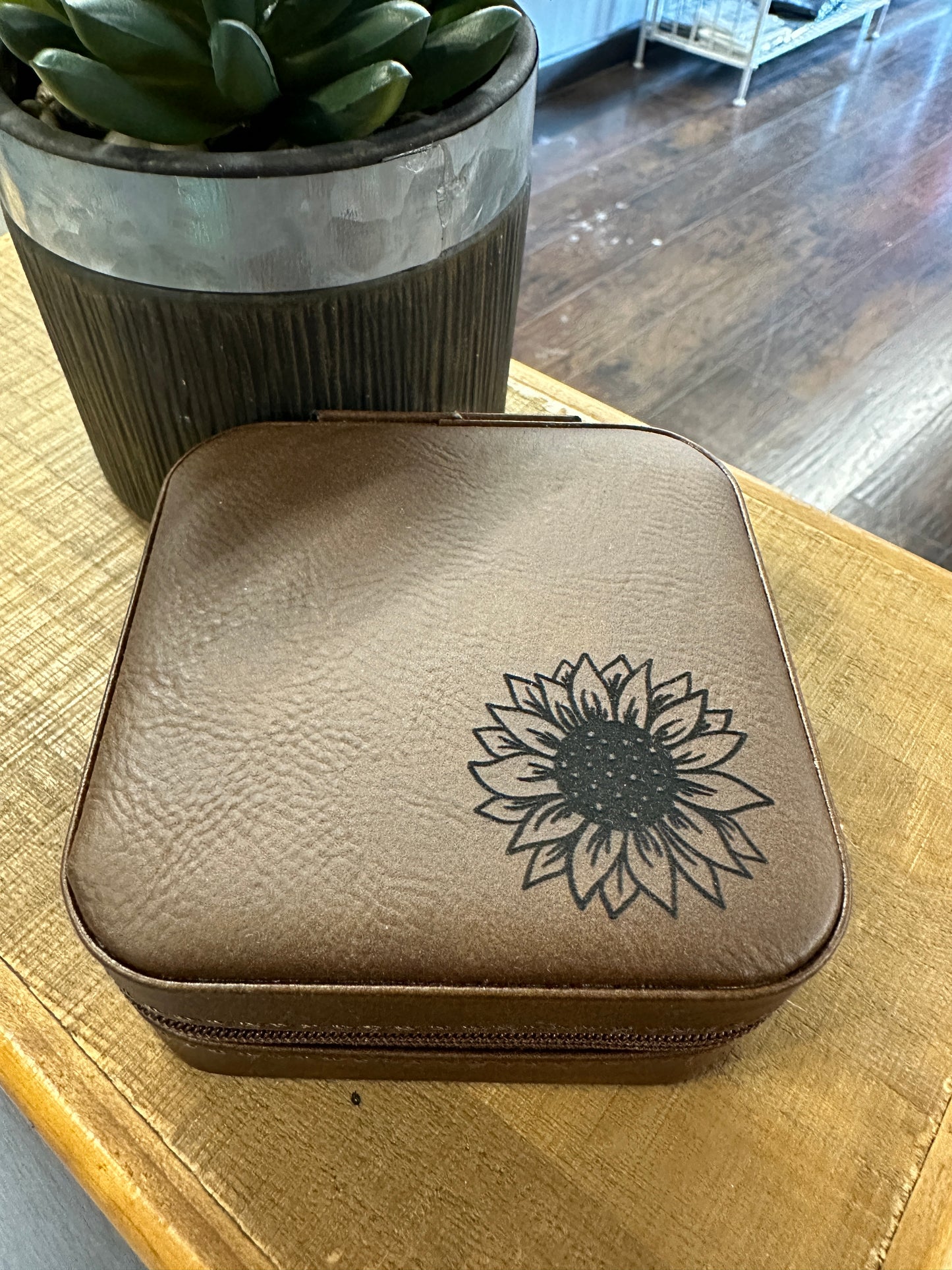Sunflower Jewelry Box