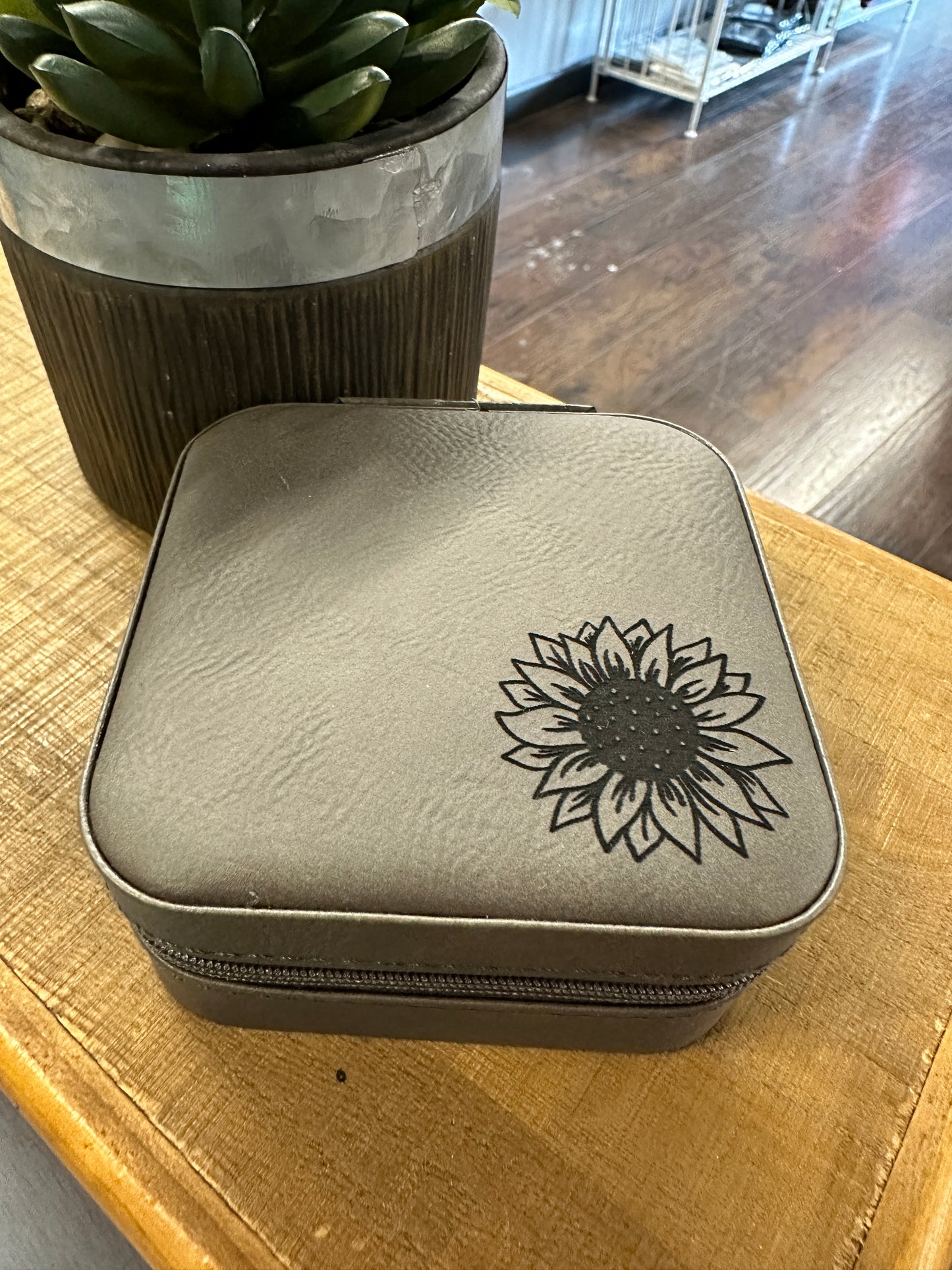 Sunflower Jewelry Box