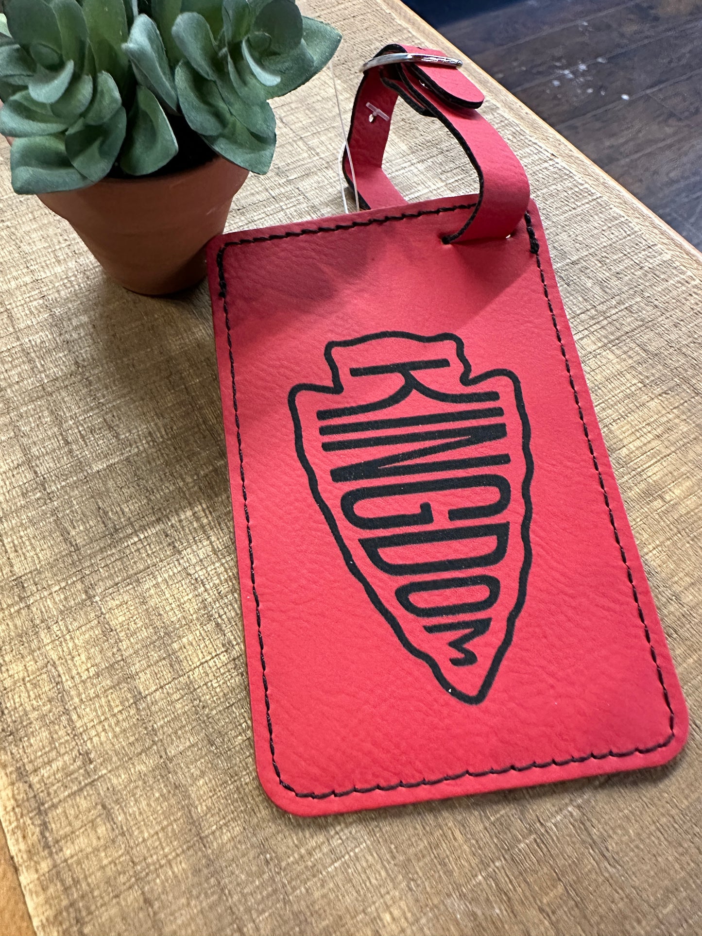 Kingdom Rectangle Luggage Tag