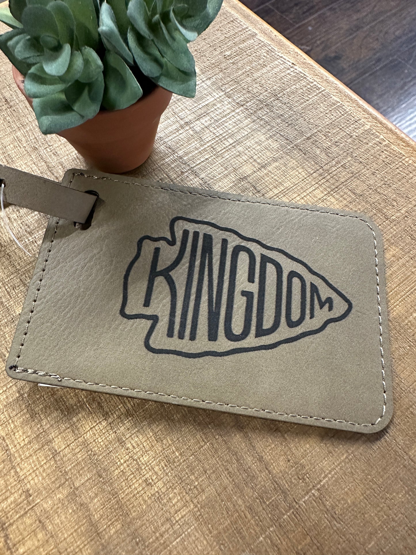 Kingdom Rectangle Luggage Tag