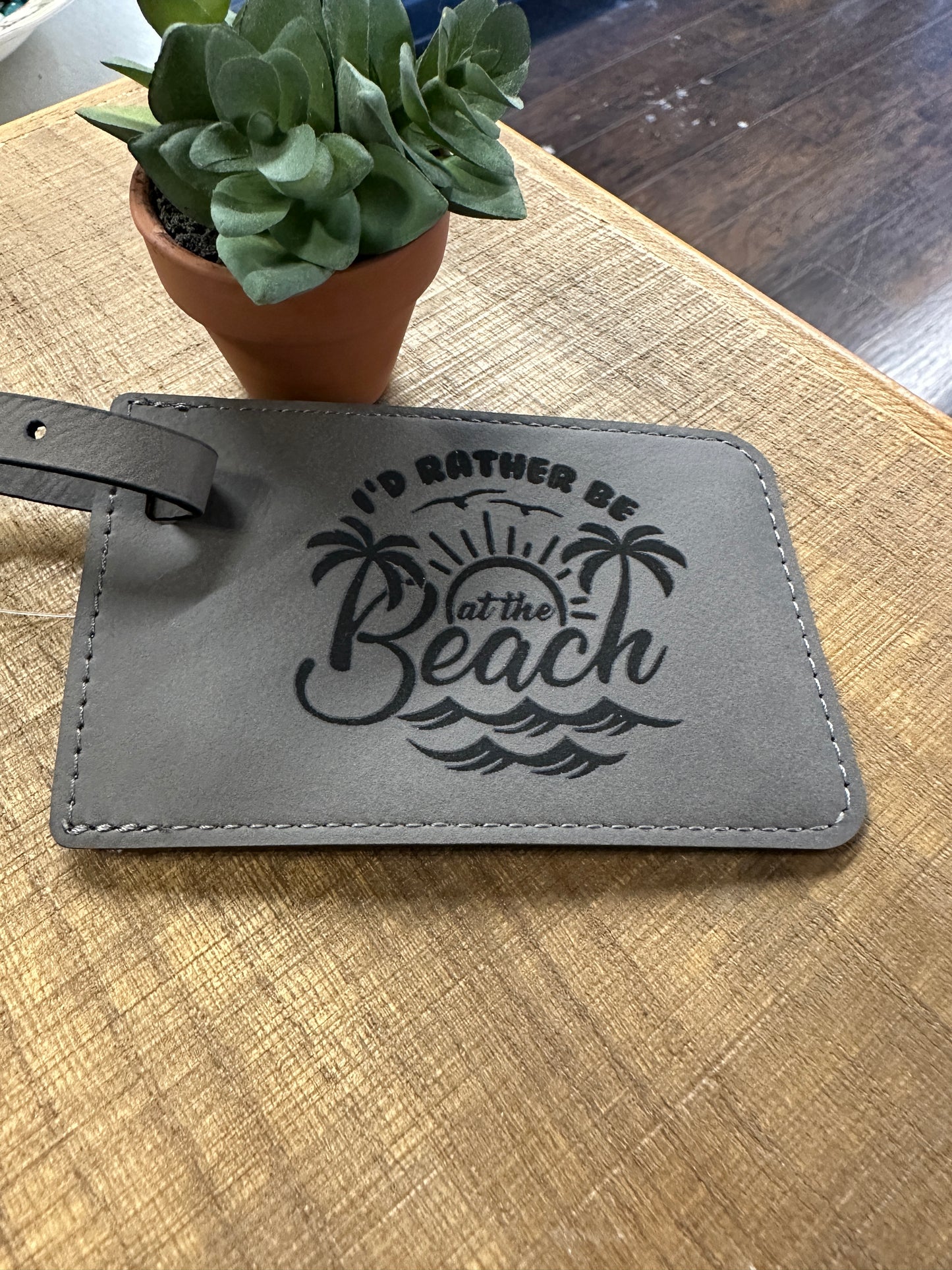 At The Beach Luggage Tags