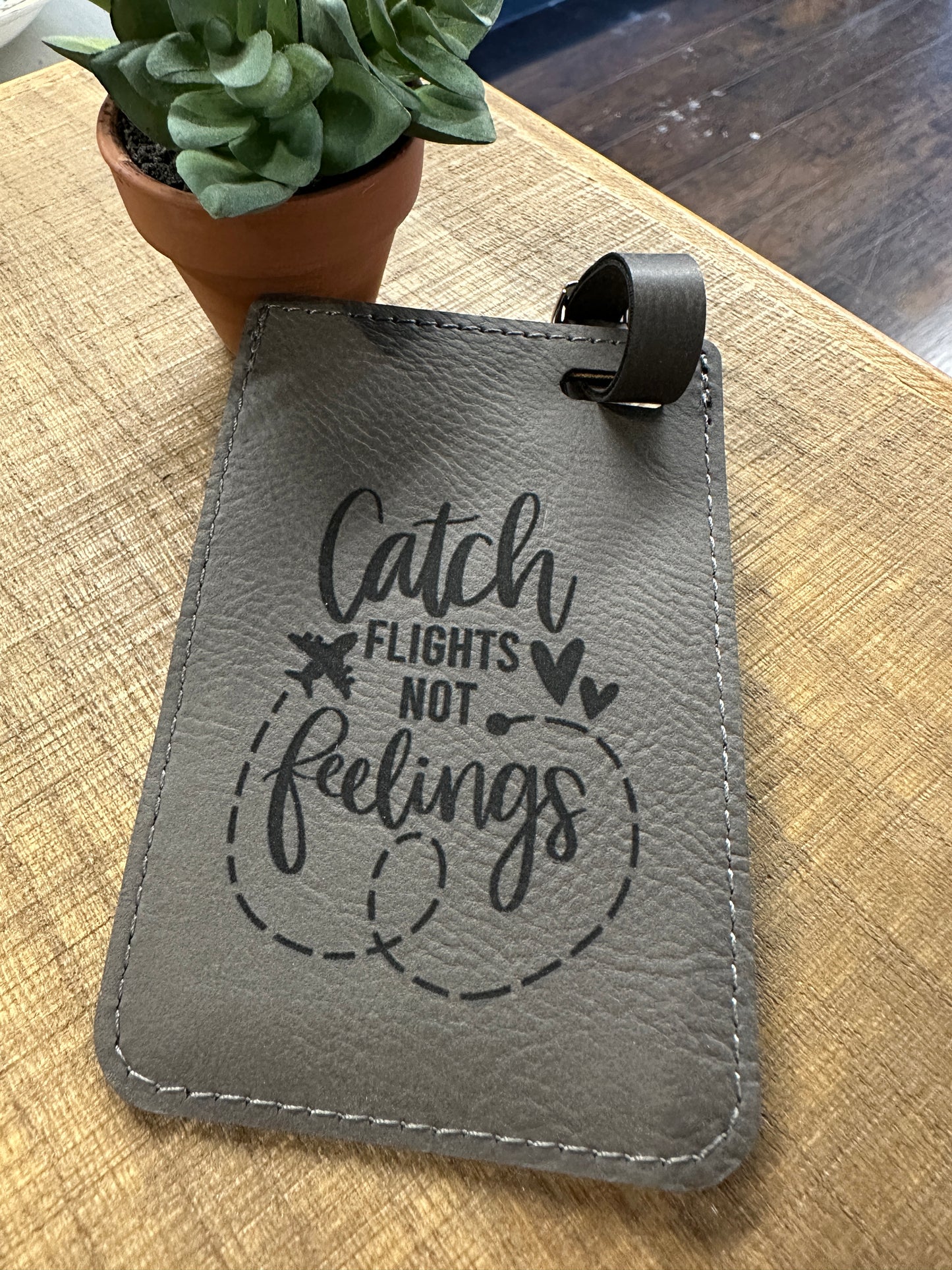 Catch Flights Luggage Tag