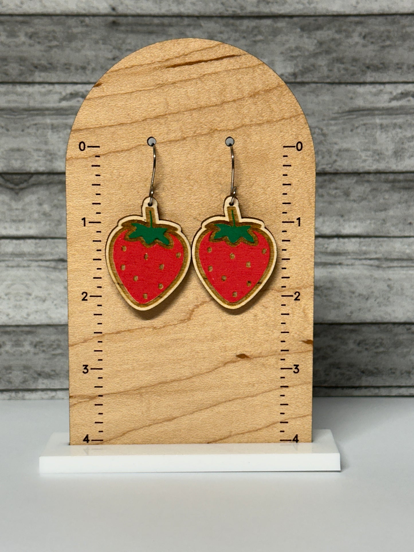 Strawberry Dangle Earrings