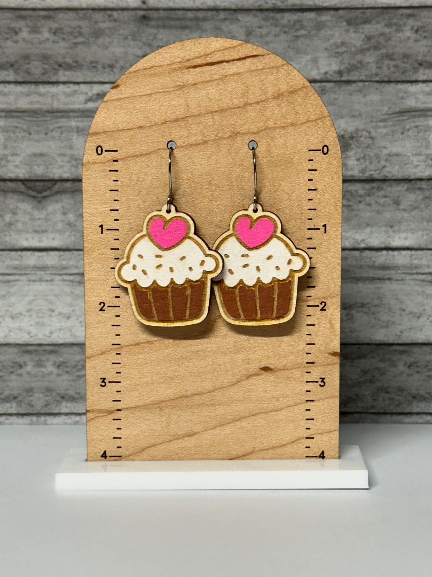 Cupcake Dangle Earrings