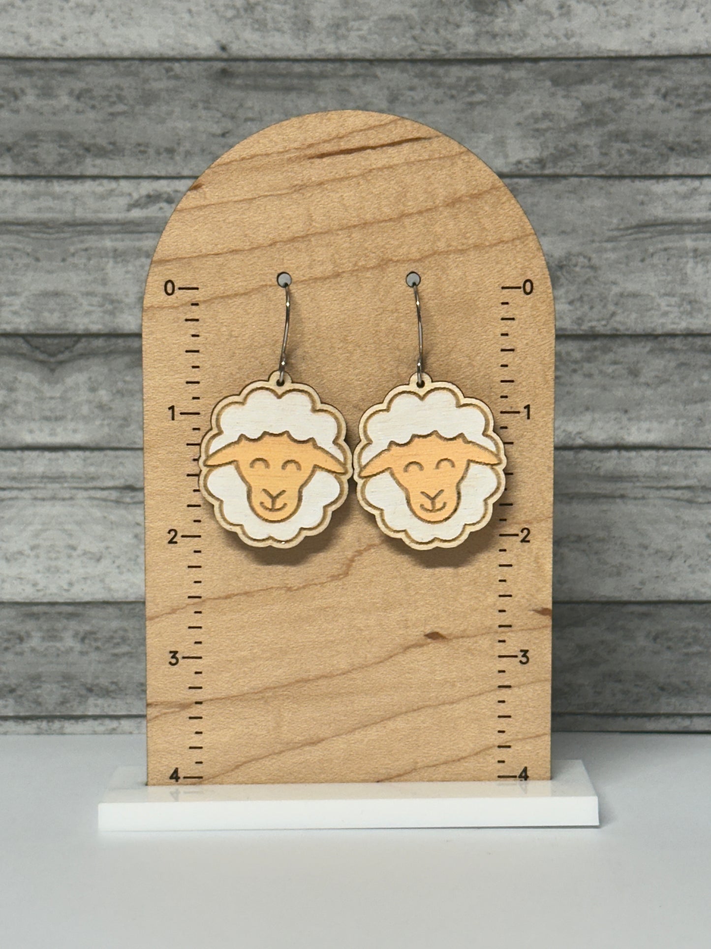 Sheep Dangle Earrings