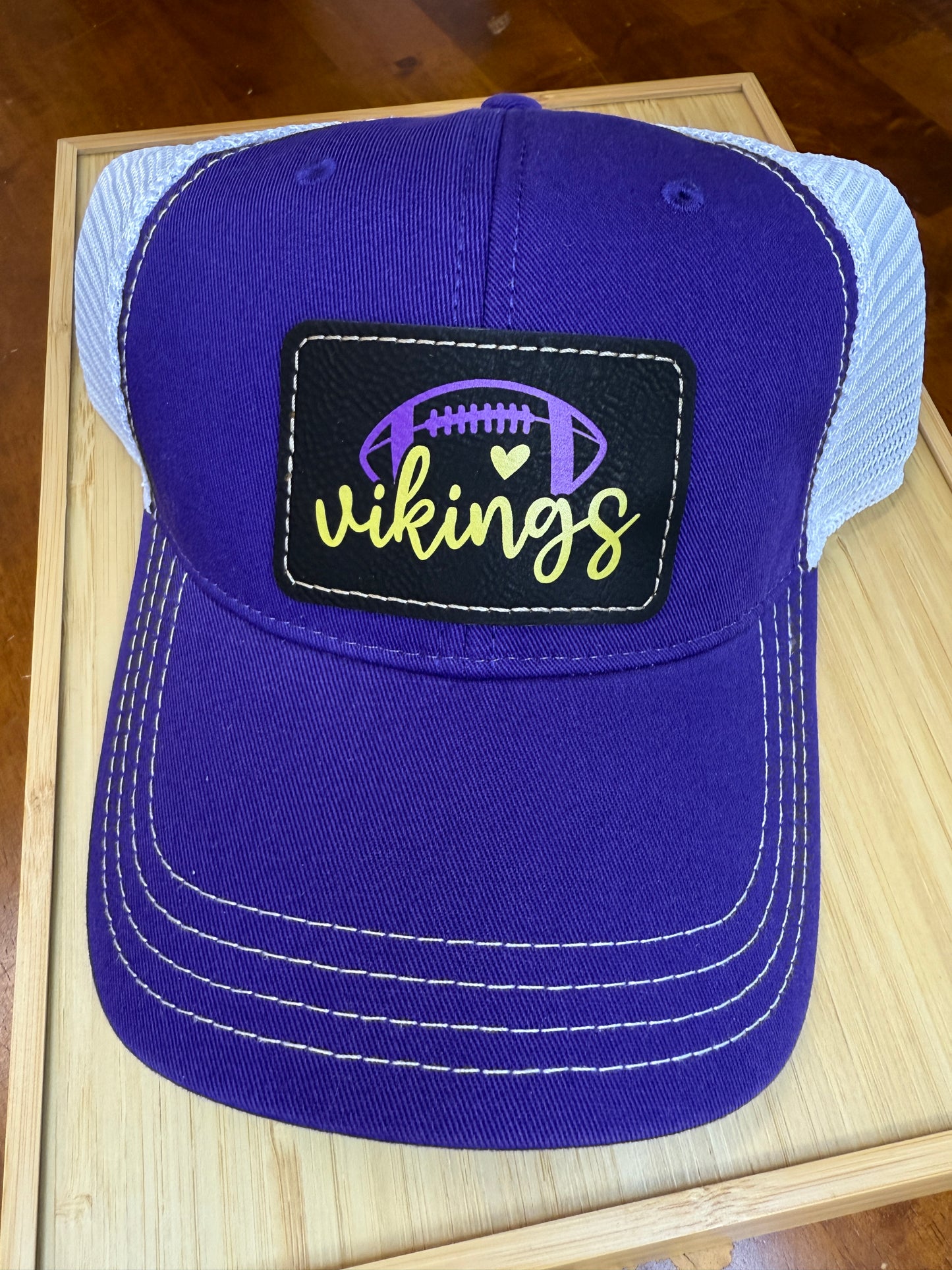 UV Printed Vikings Men's Richardson 111 Trucker Hat