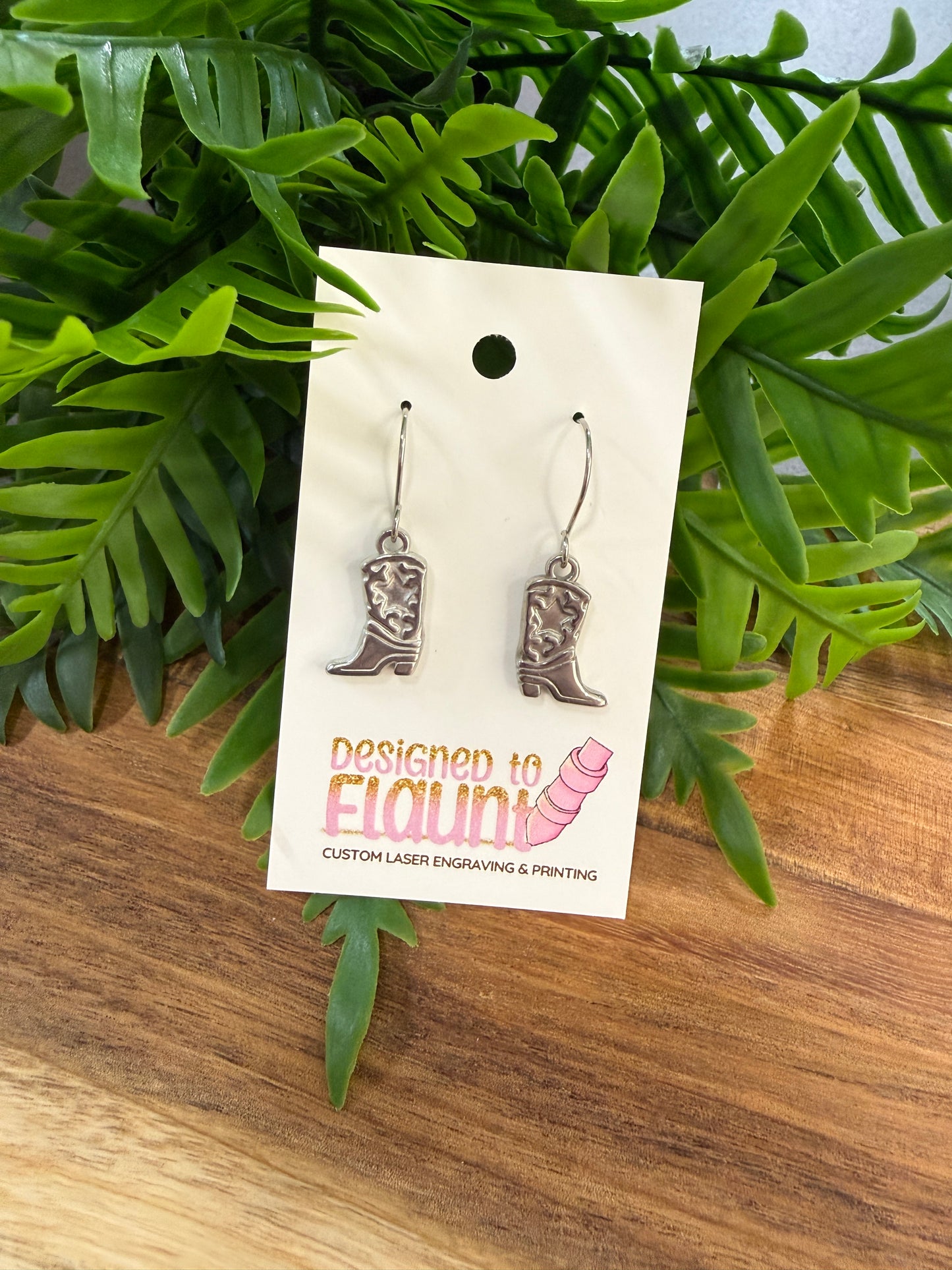Cowboy Boot Earrings