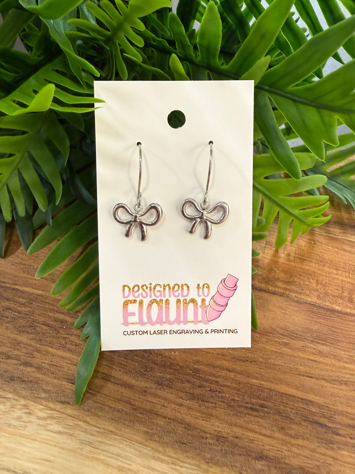 Looped Bow Earrings