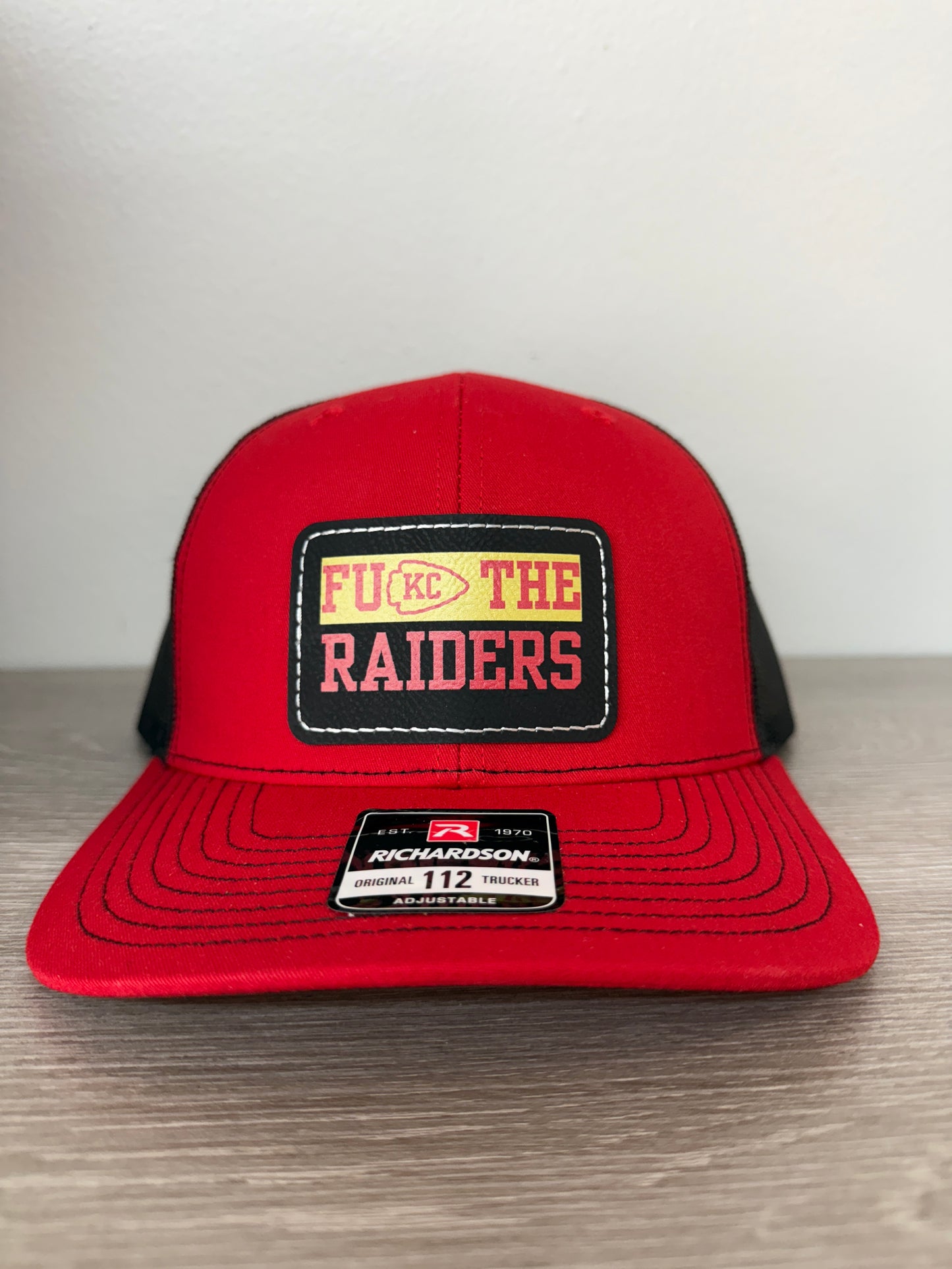 FU KC The Raiders Men's Richardson 112 Trucker Hat