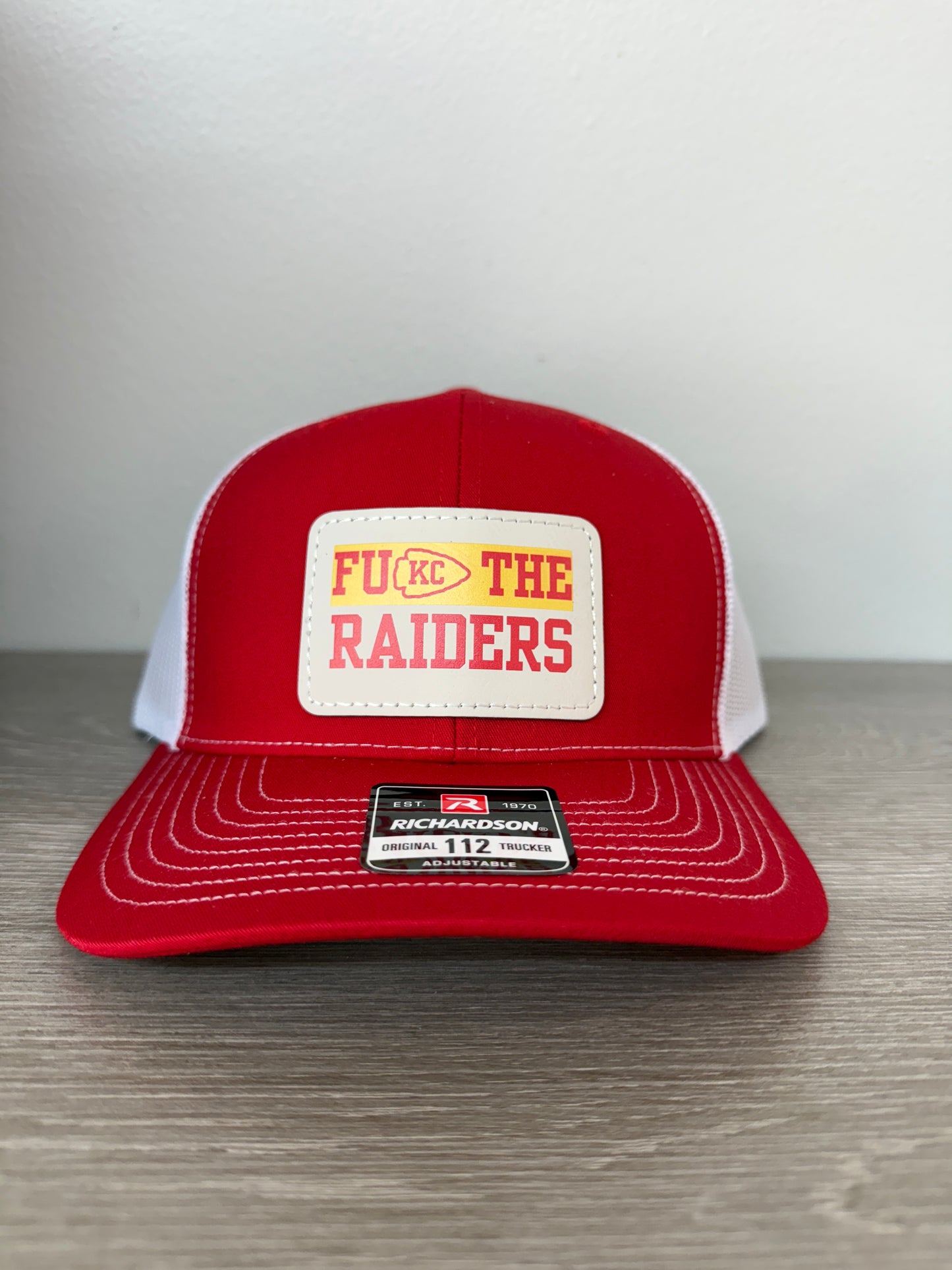 FU KC The Raiders Men's Richardson 112 Trucker Hat