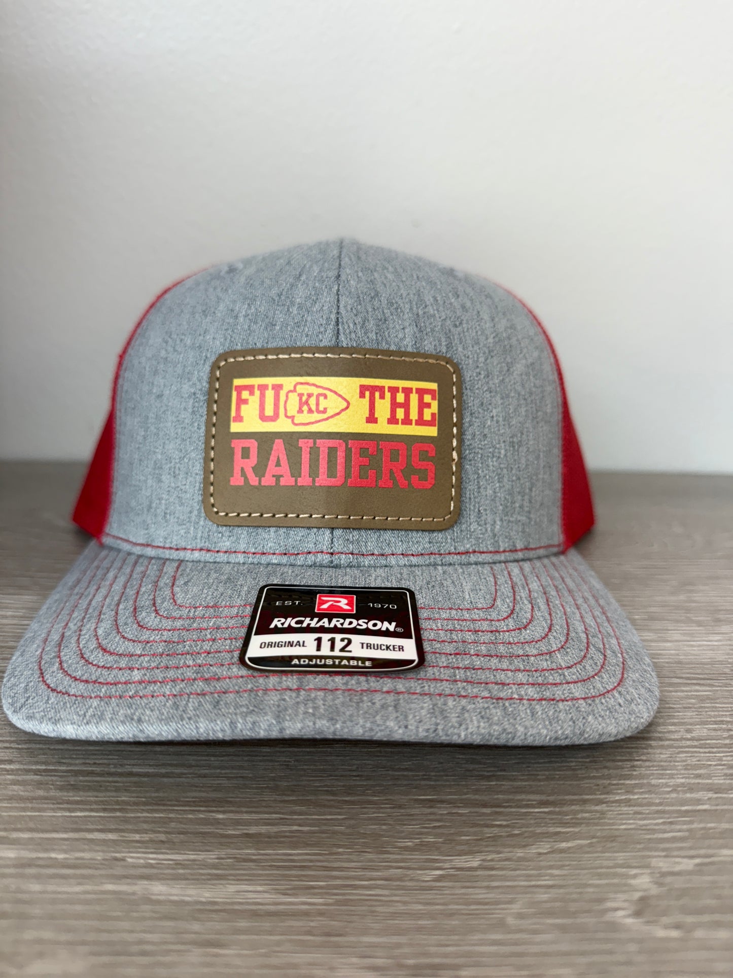 FU KC The Raiders Men's Richardson 112 Trucker Hat