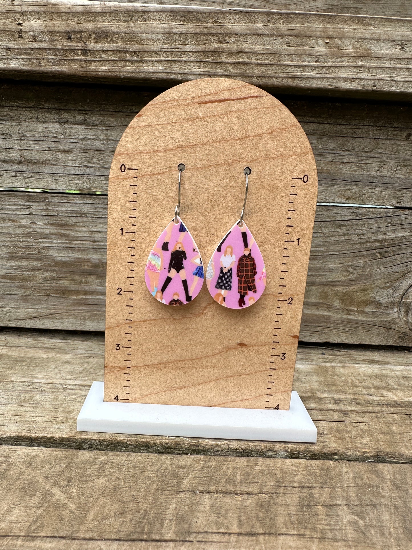 Swiftie Acrylic Dangle Earrings