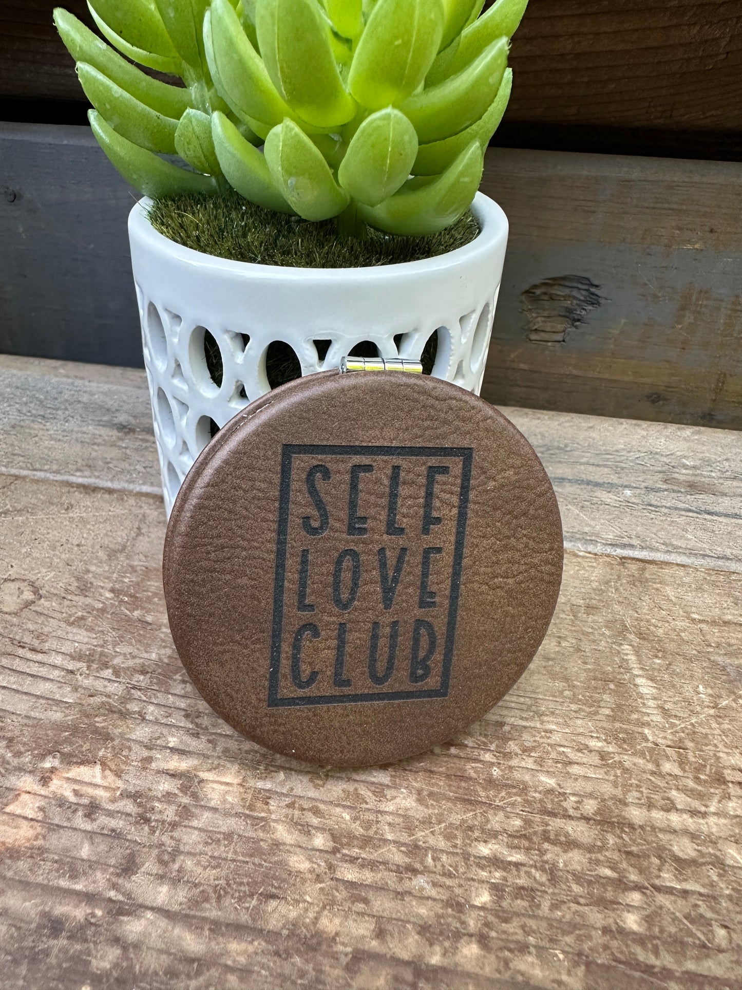 Self Love Club Compact Mirror
