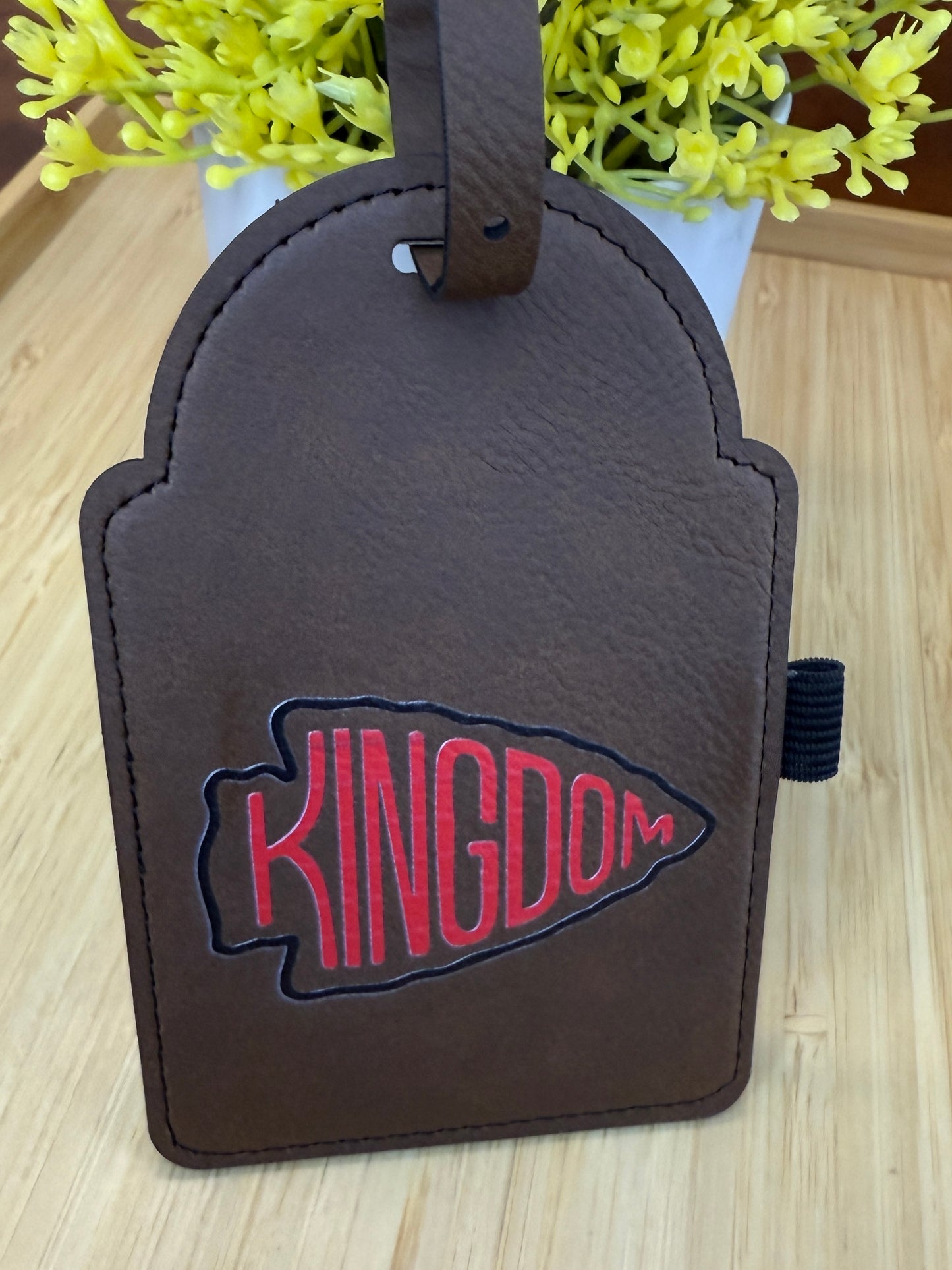 UV Printed Arrowhead Kingdom Golf Bag Tag