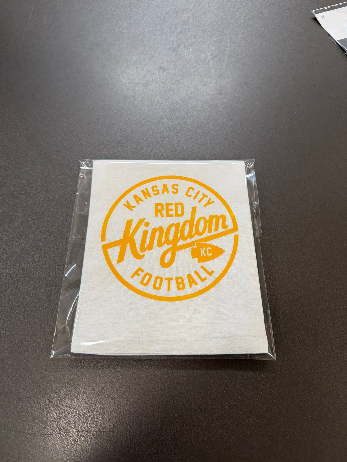 Vintage Red Kingdom Tea Towel