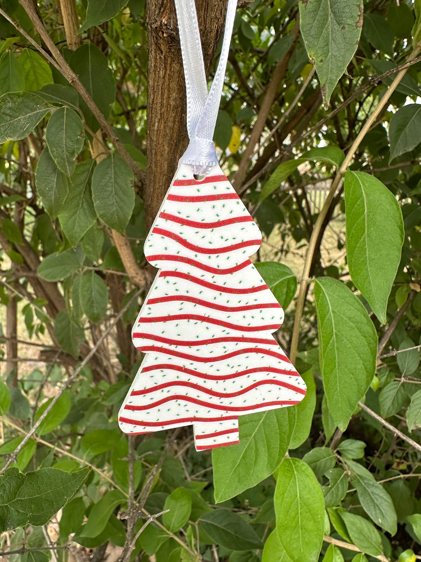 Christmas Tree Cake Ornament