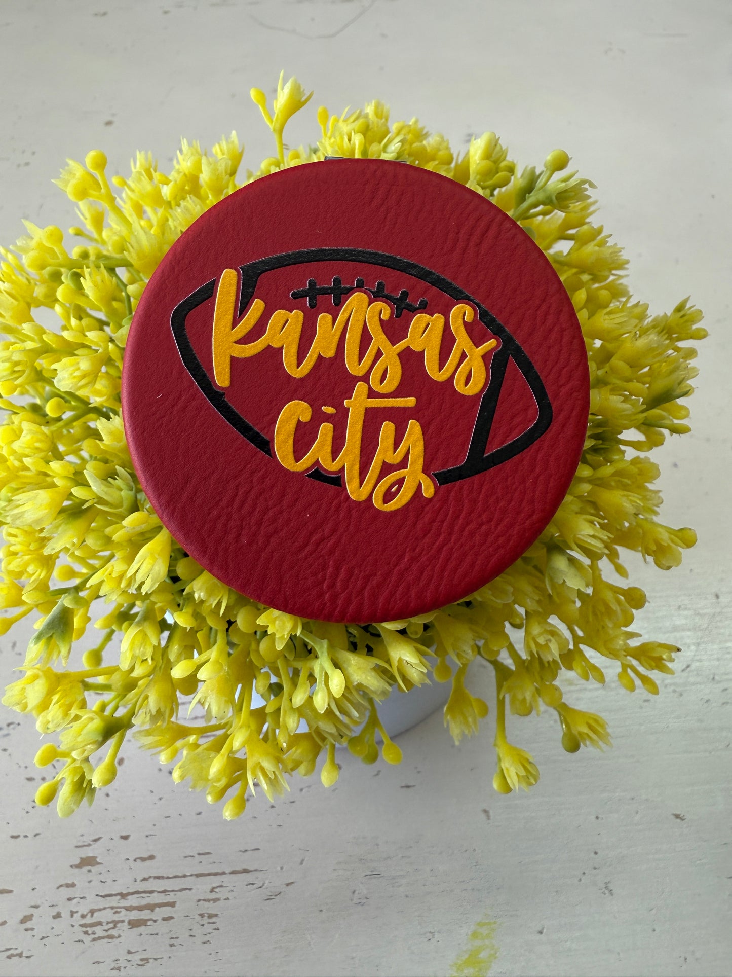 UV Printed Kansas City Football Compact Mirror