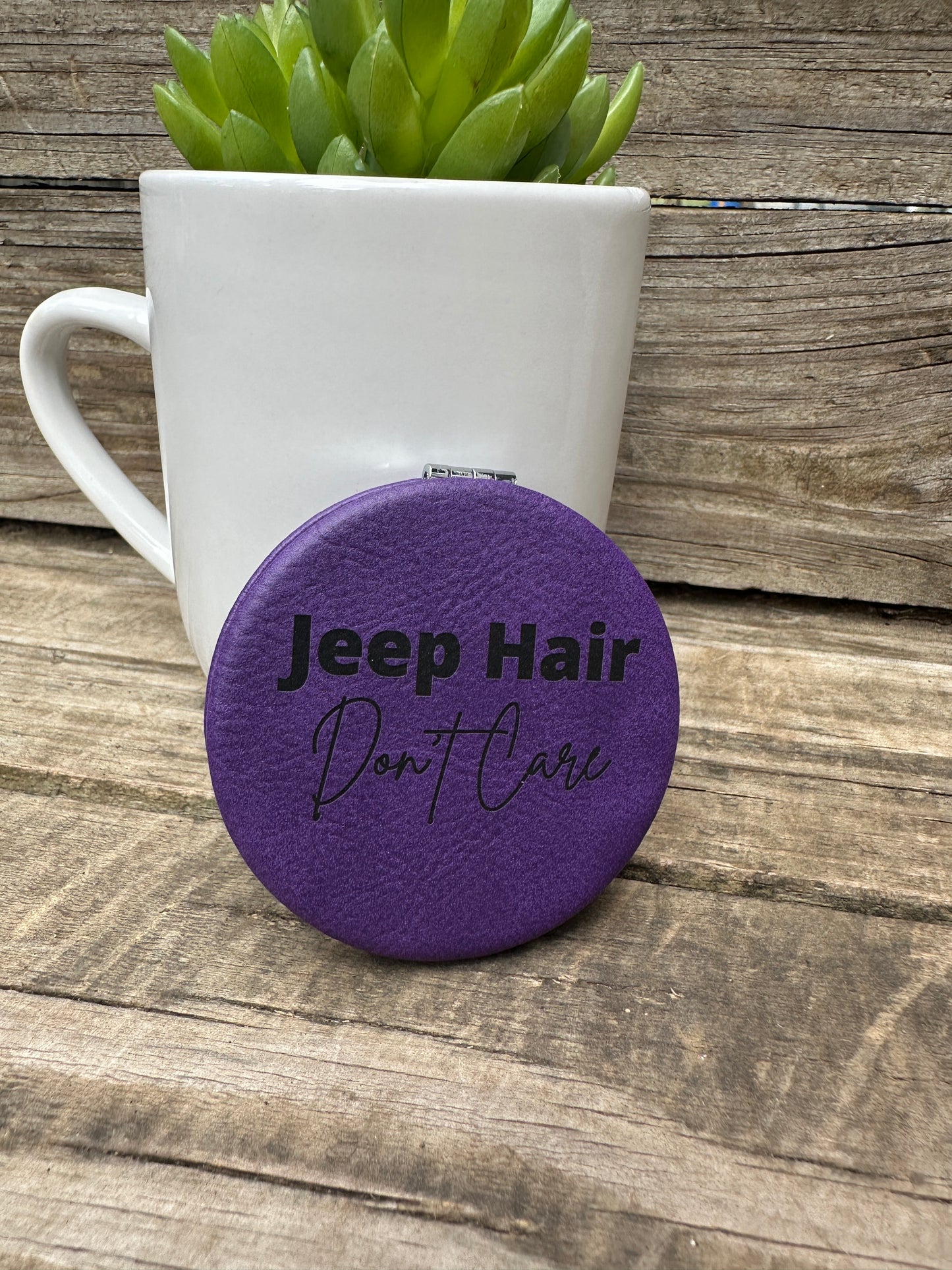 Jeep Hair Don't Care Compact Mirror