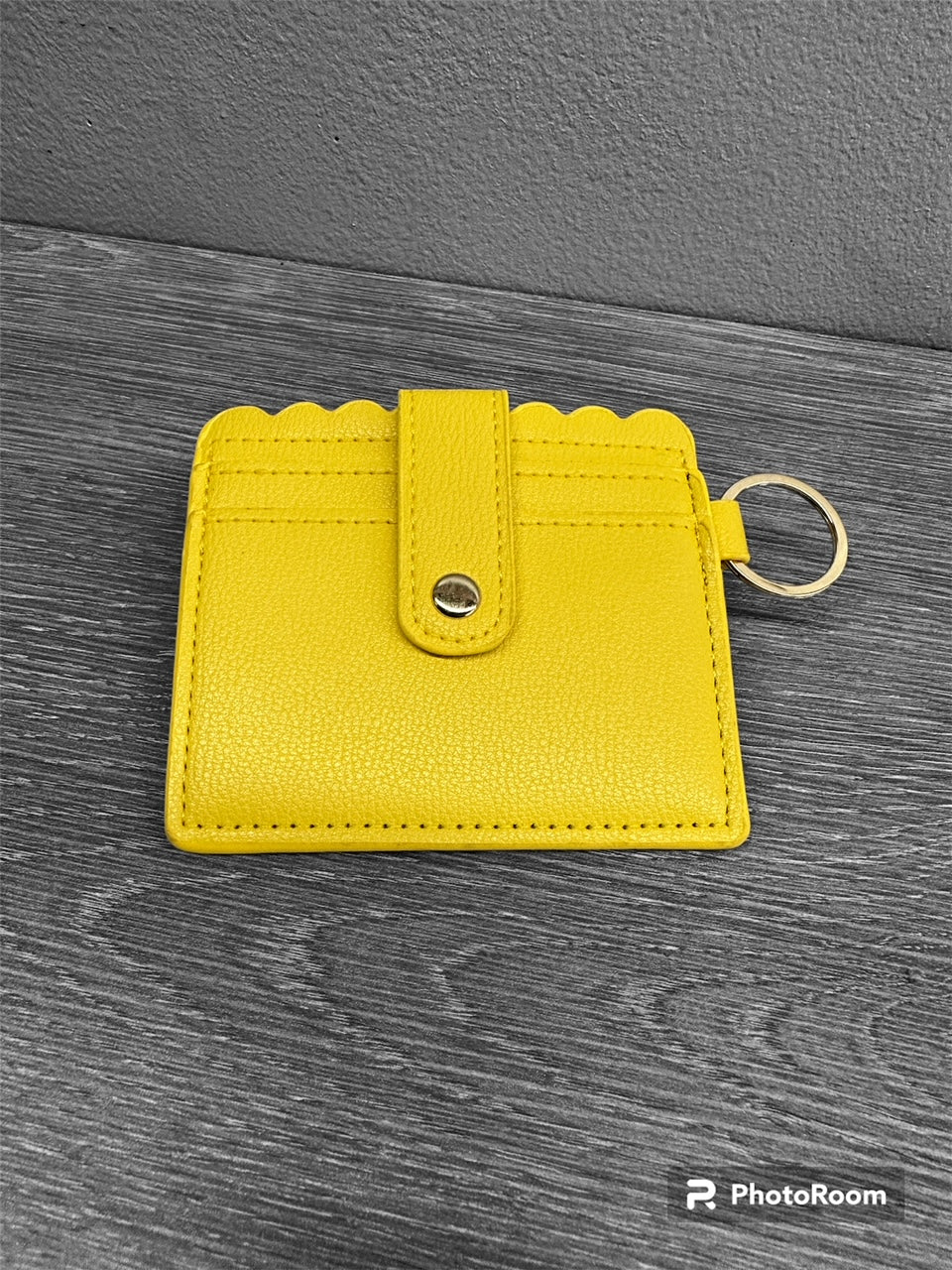 Plain Color Keychain Wallets