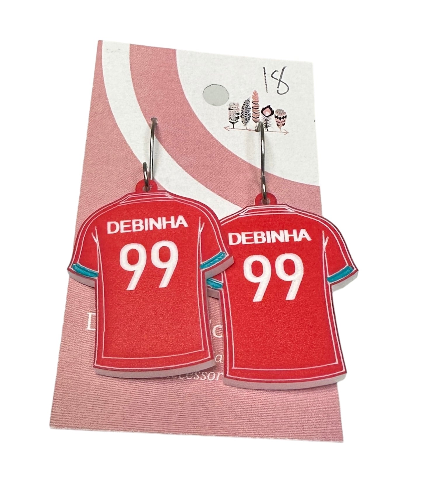 Debinha Inspired Dangle Earrings