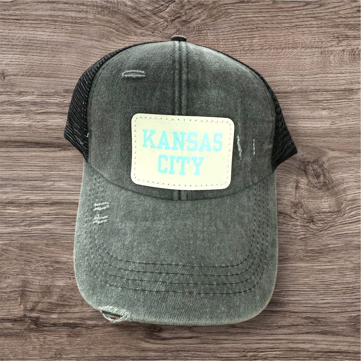 UV Printed Kansas City Women's Criss Cross Hat