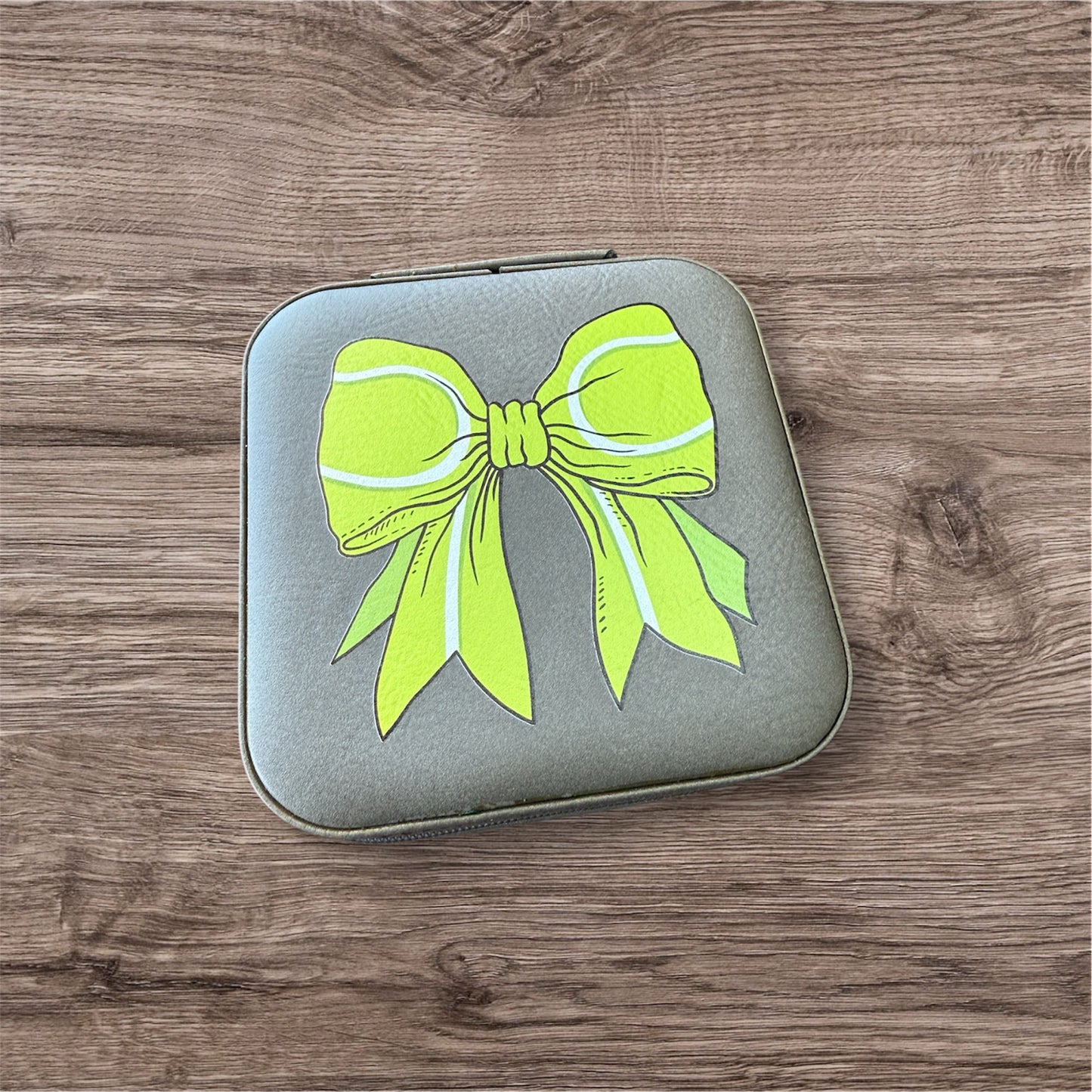 UV Printed Tennis Bow Jewelry Box