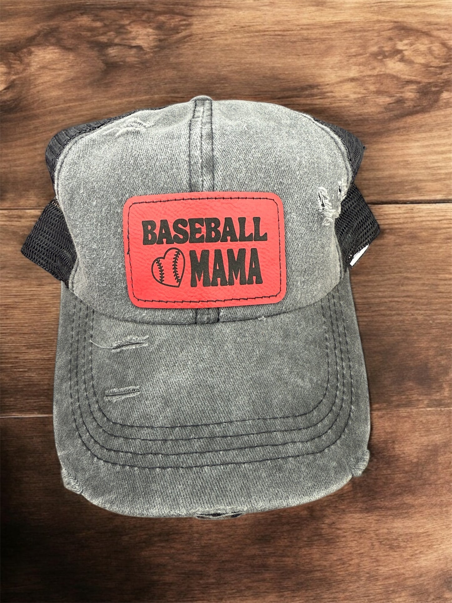 Baseball Mama Women's Criss Cross Hat