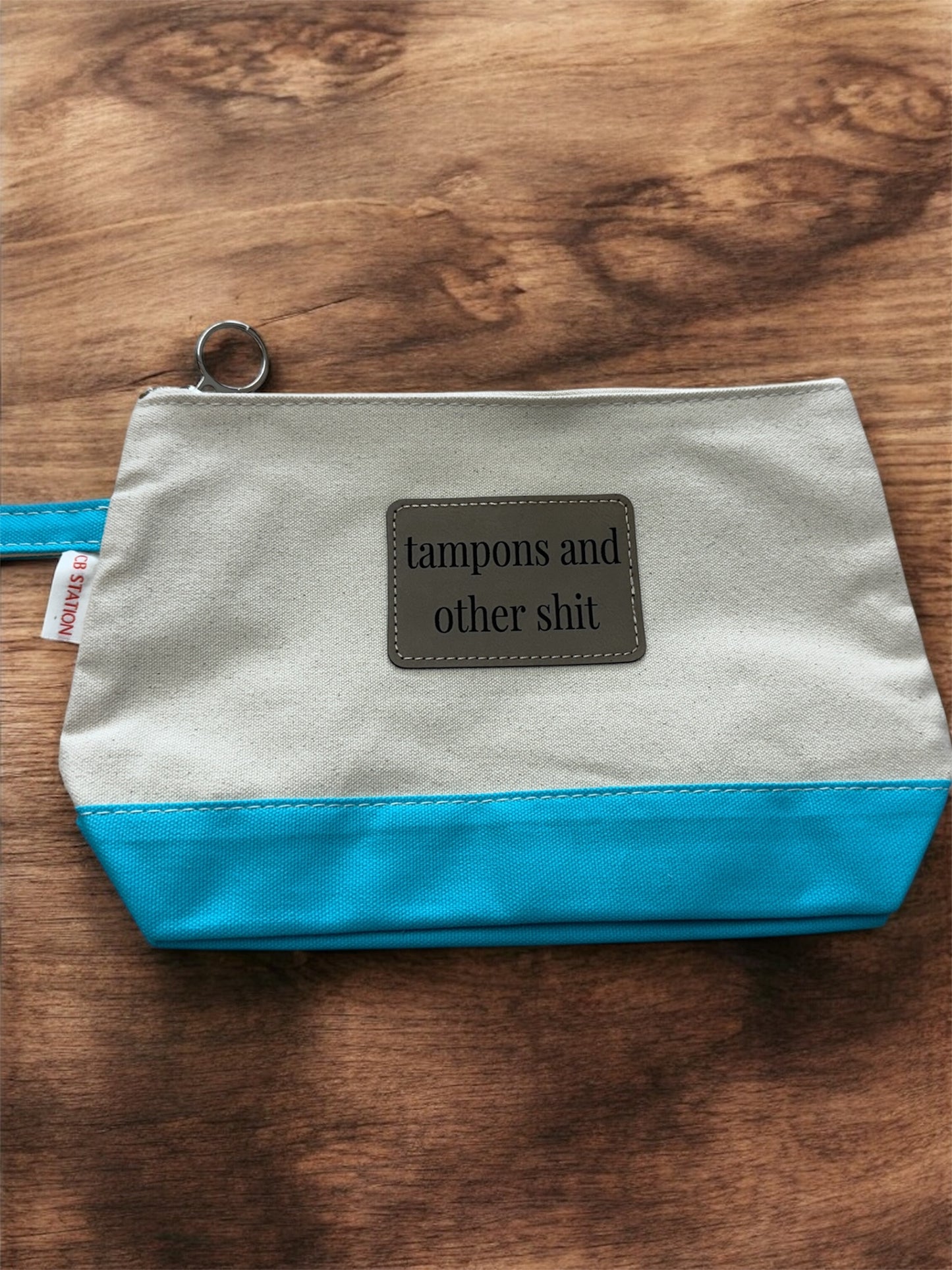 Tampons and Other Shit Cosmetic Bag