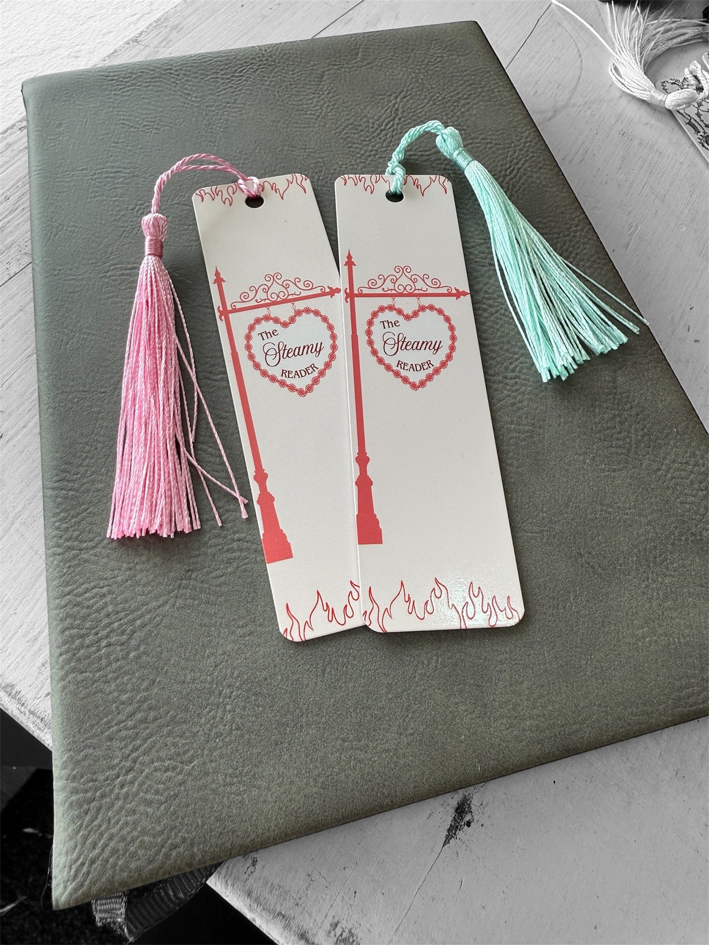 UV Printed The Steamy Reader Bookmark