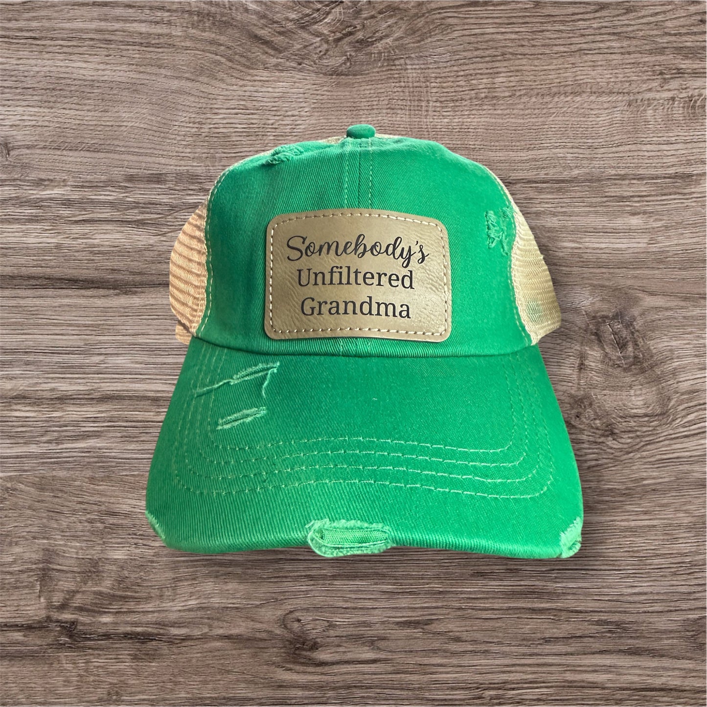 Somebody's Unfiltered Grandma Women's Criss Cross Hat