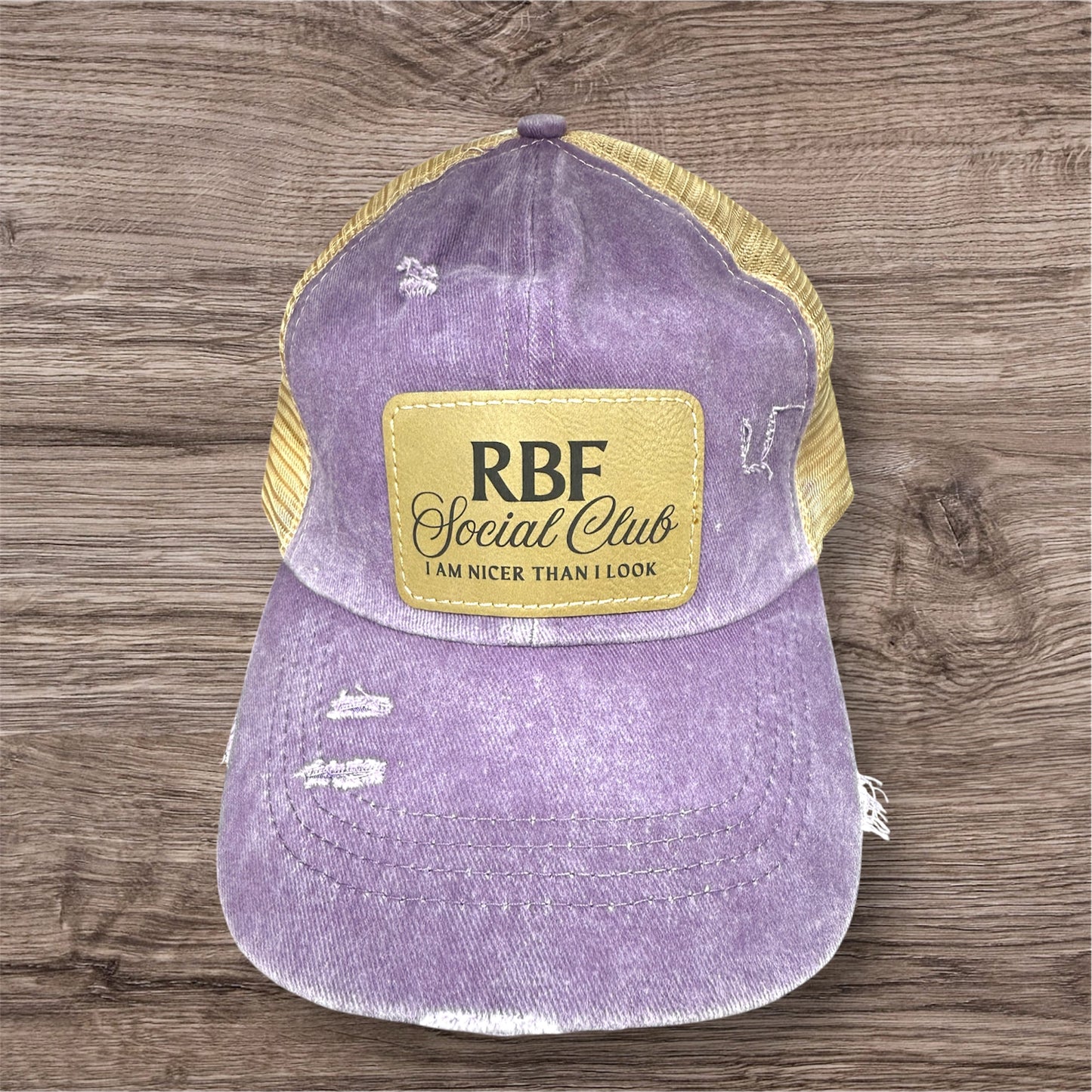 RBF Social Club Women's Criss Cross Hat