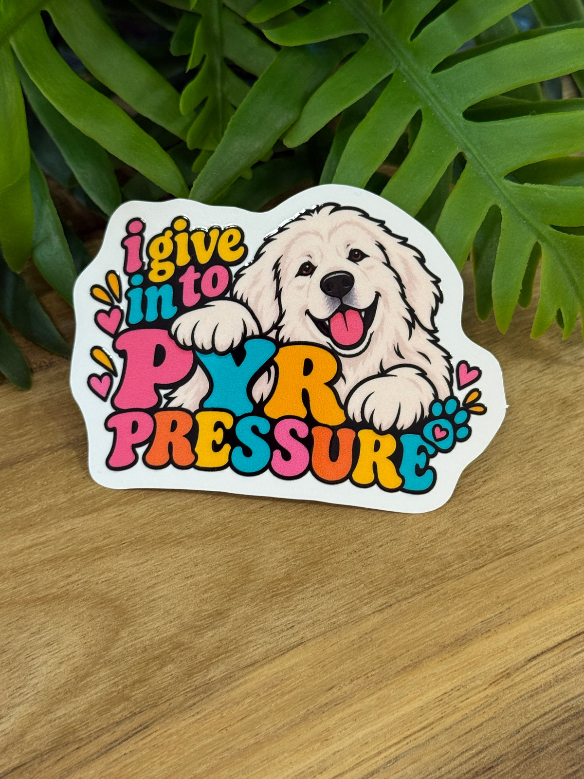 Pyr Pressure Sticker