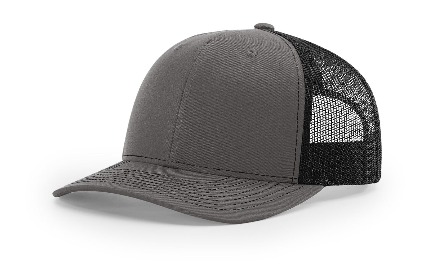 UV Printed Freedom Eagle Men's Richardson 112 Trucker Hat