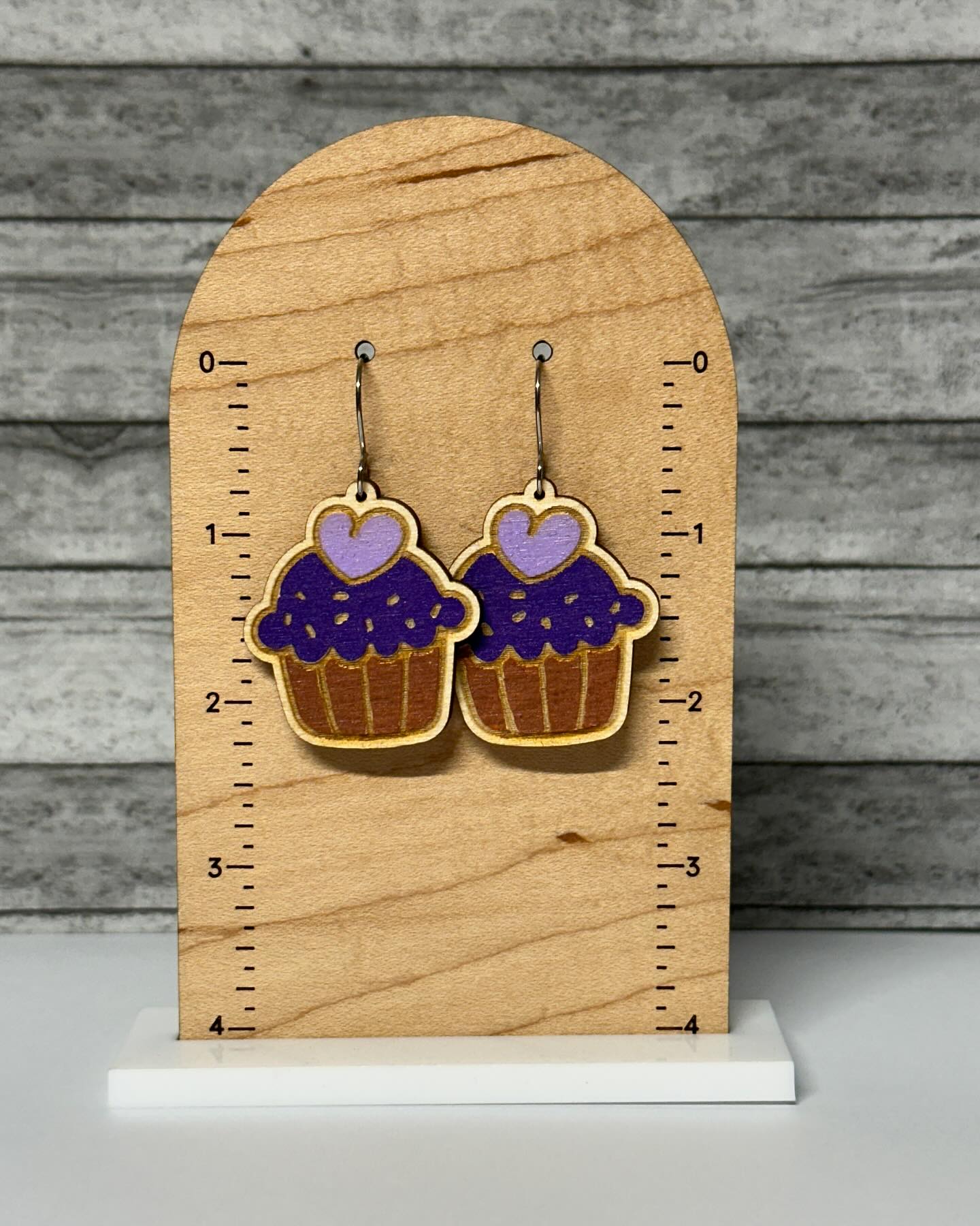 Cupcake Dangle Earrings