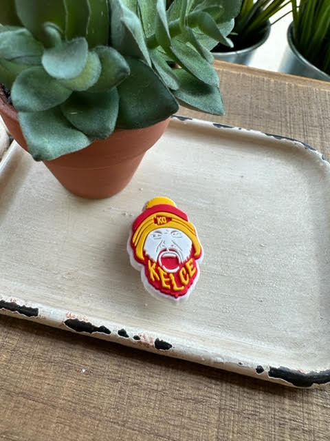 Kelce Face Shoe Charm